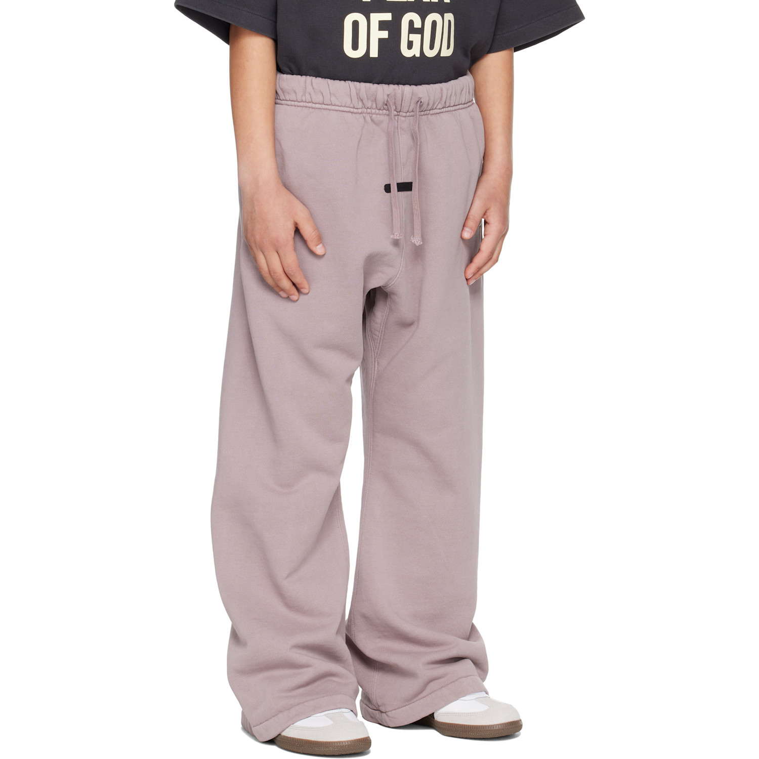  Fear Of God Essentials Kids Purple Signature Flare Sweatpants 