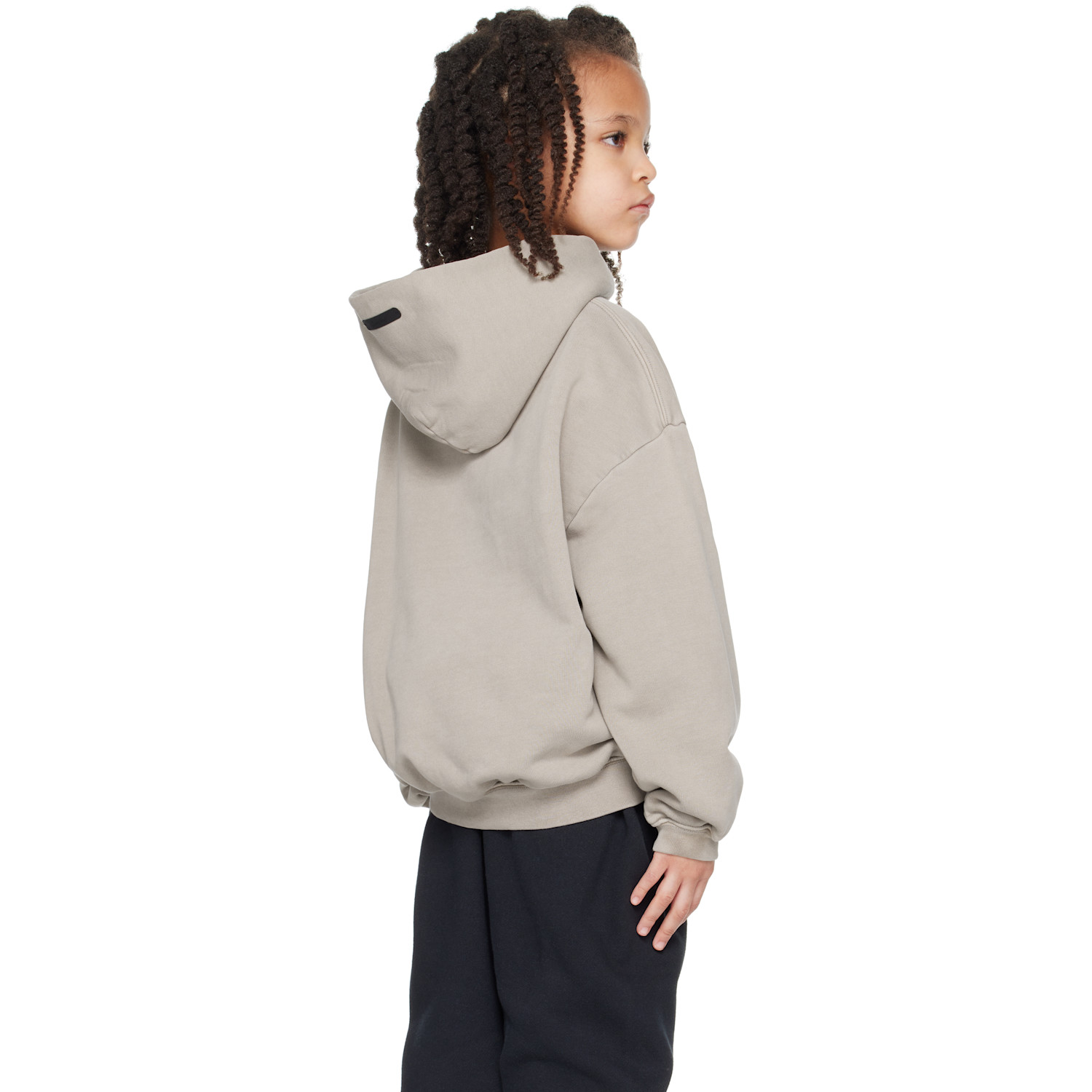  Fear Of God Essentials Kids Gray Training 90's Hoodie 