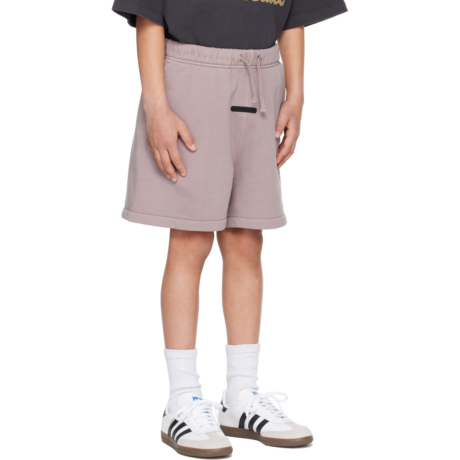  Fear Of God Essentials Kids Purple Signature Classic Shorts 