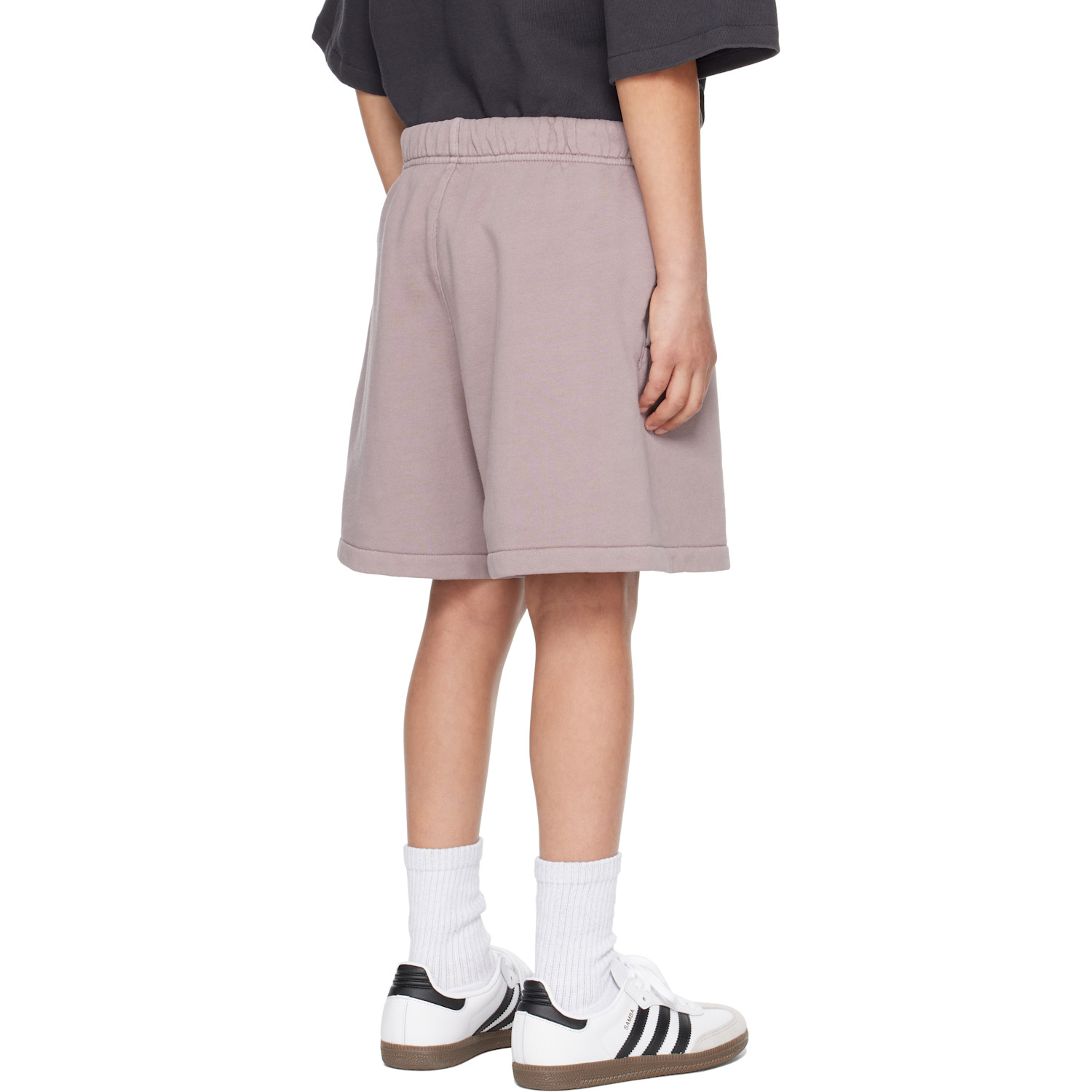  Fear Of God Essentials Kids Purple Signature Classic Shorts 