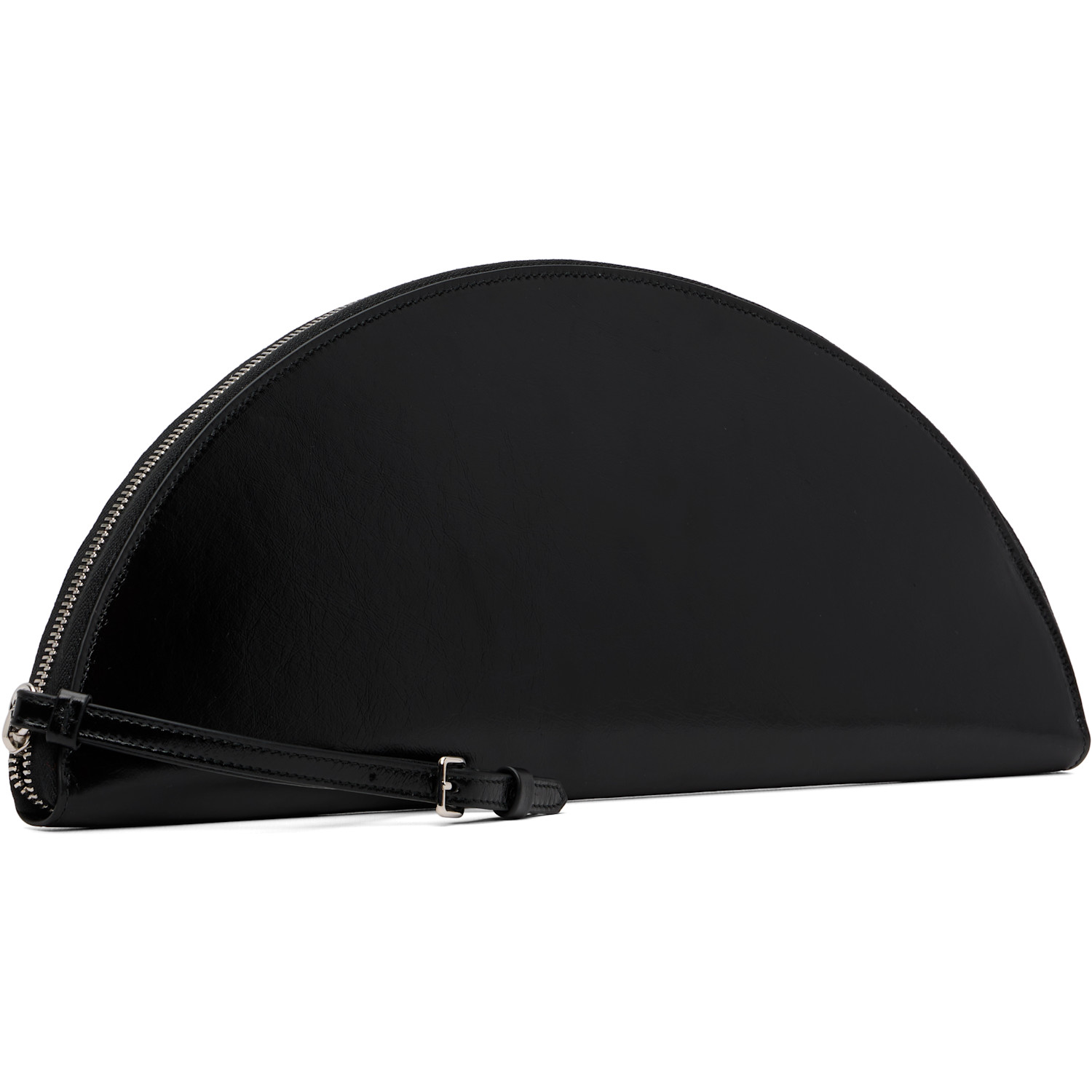  Maison Margiela Black Big Halfmoon Clutch 