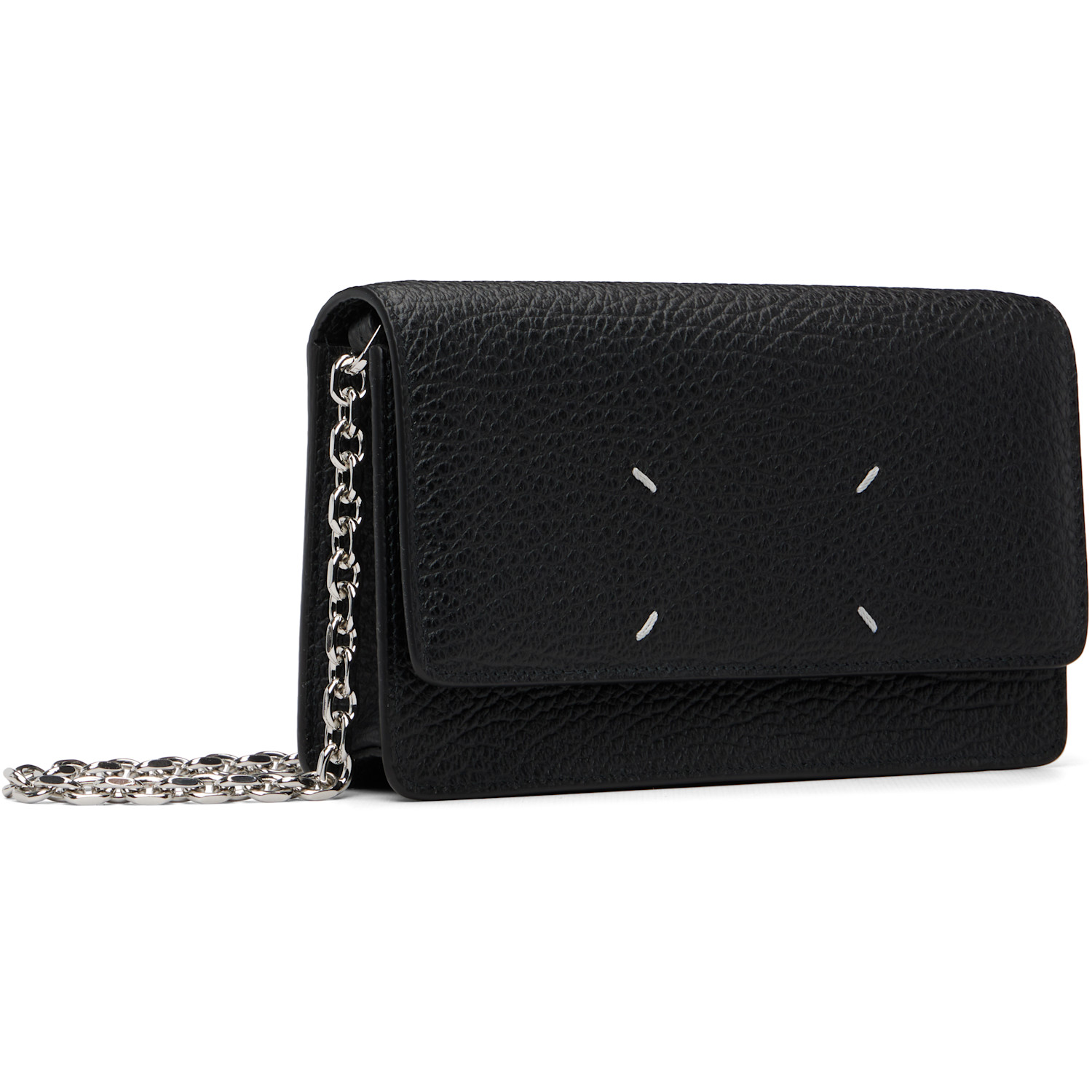  Maison Margiela Black Wallet Chain Bag 