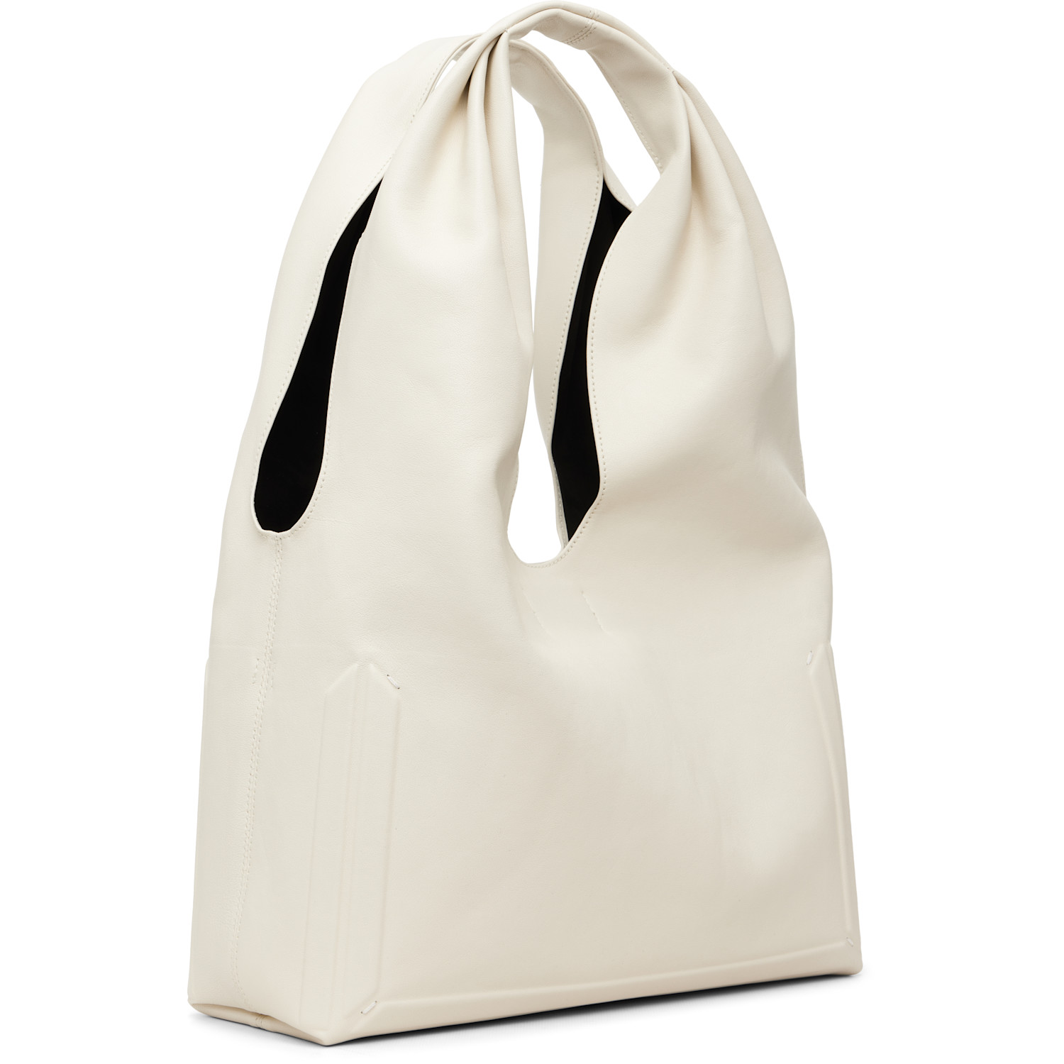  Maison Margiela Off-white Box Medium Bag 