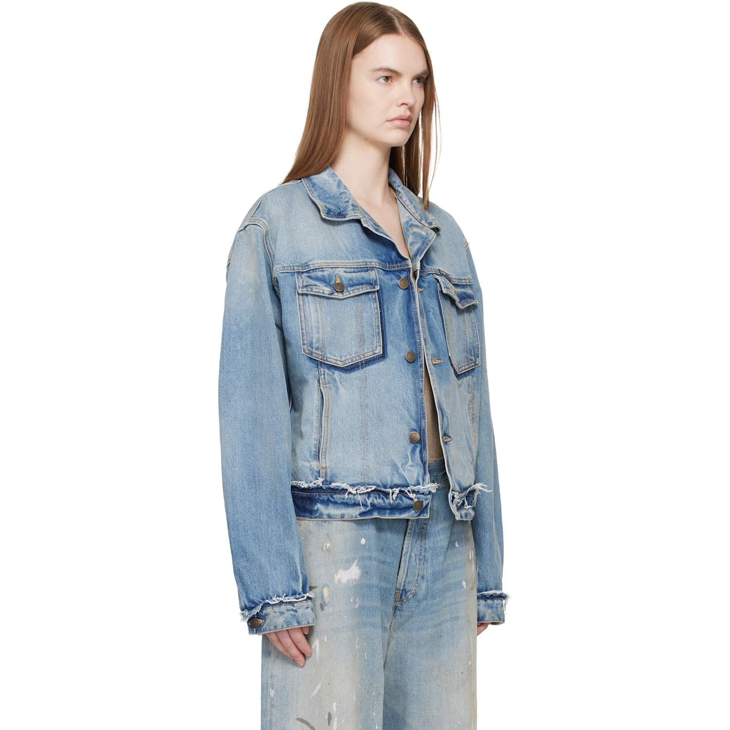  Maison Margiela Blue Denim Jacket 