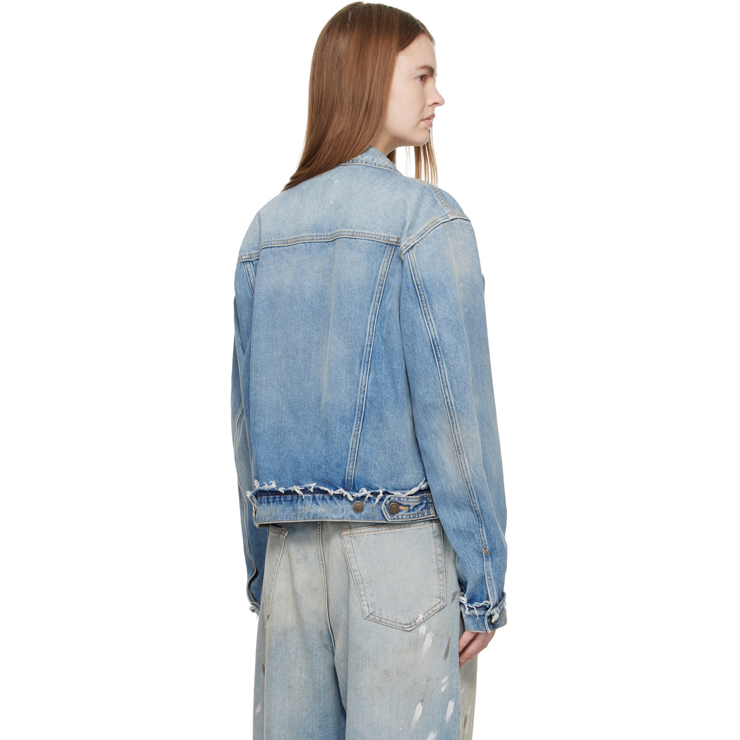  Maison Margiela Blue Denim Jacket 