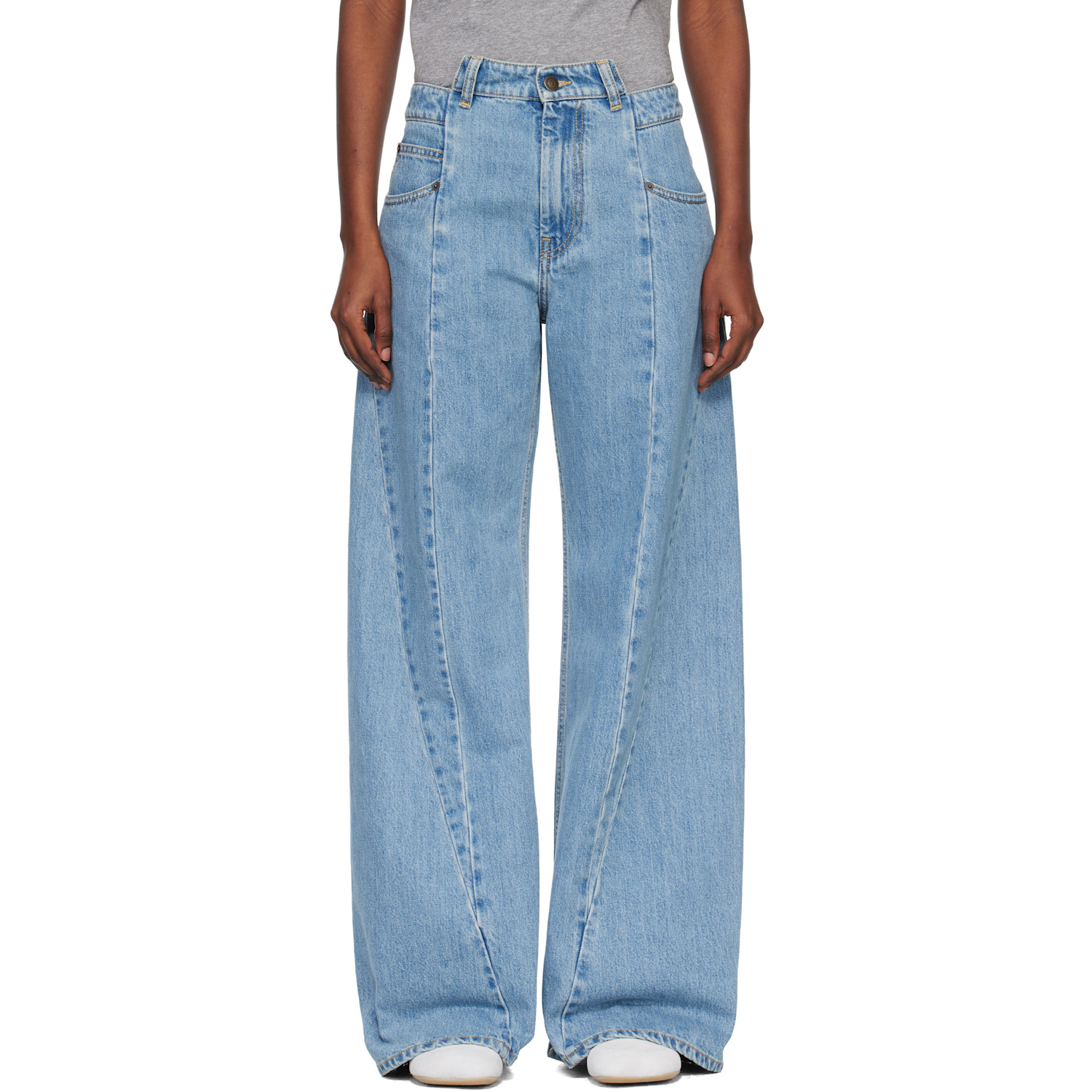 Maison Margiela Blue Stonewashed Jeans