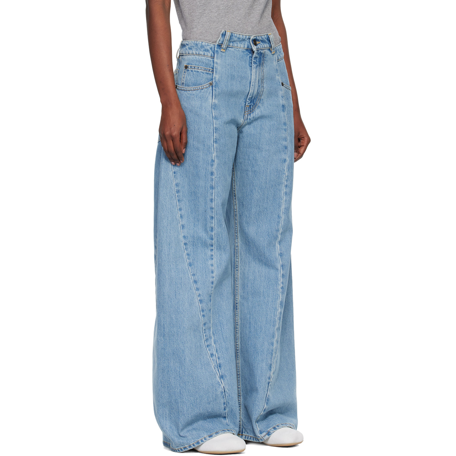  Maison Margiela Blue Stonewashed Jeans 