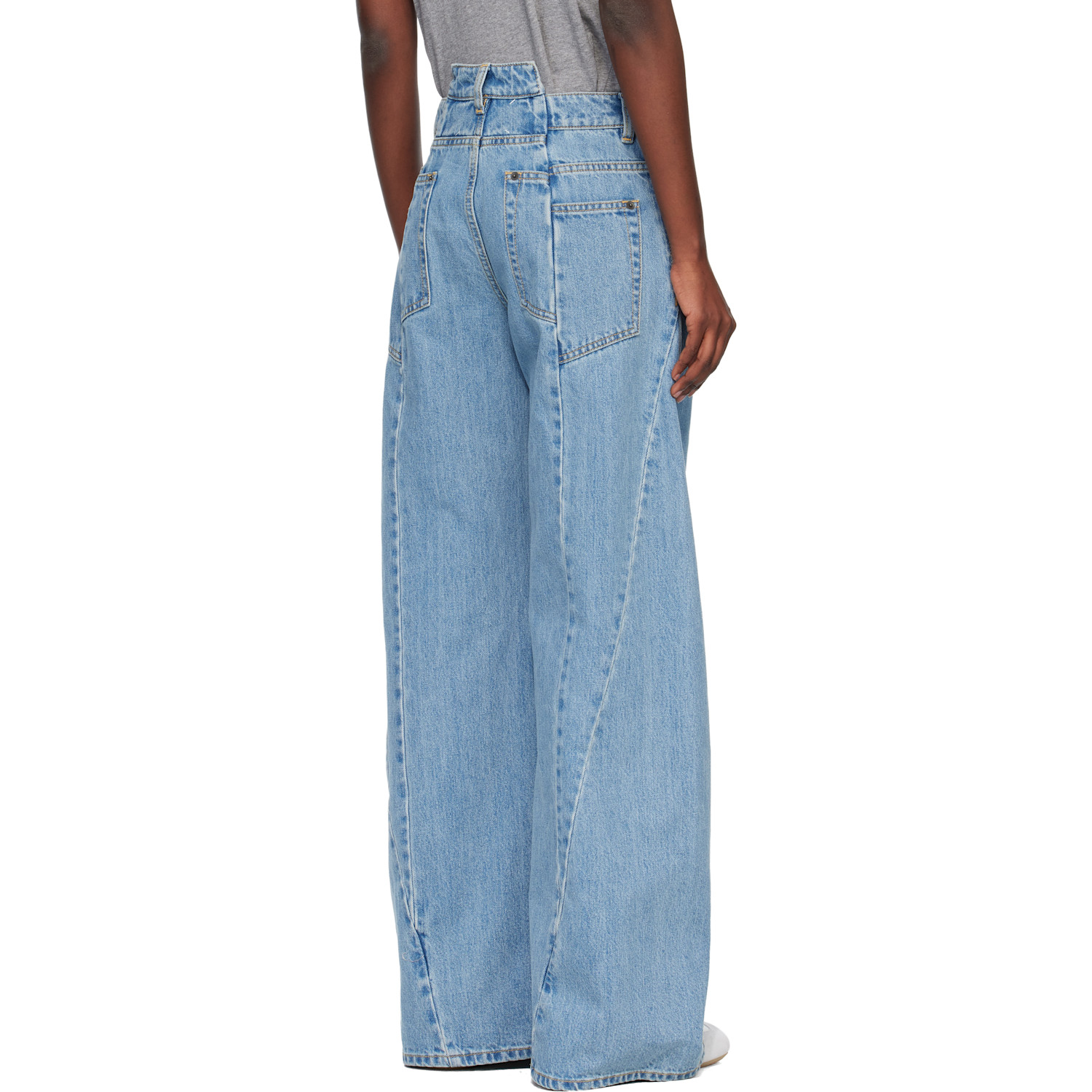  Maison Margiela Blue Stonewashed Jeans 