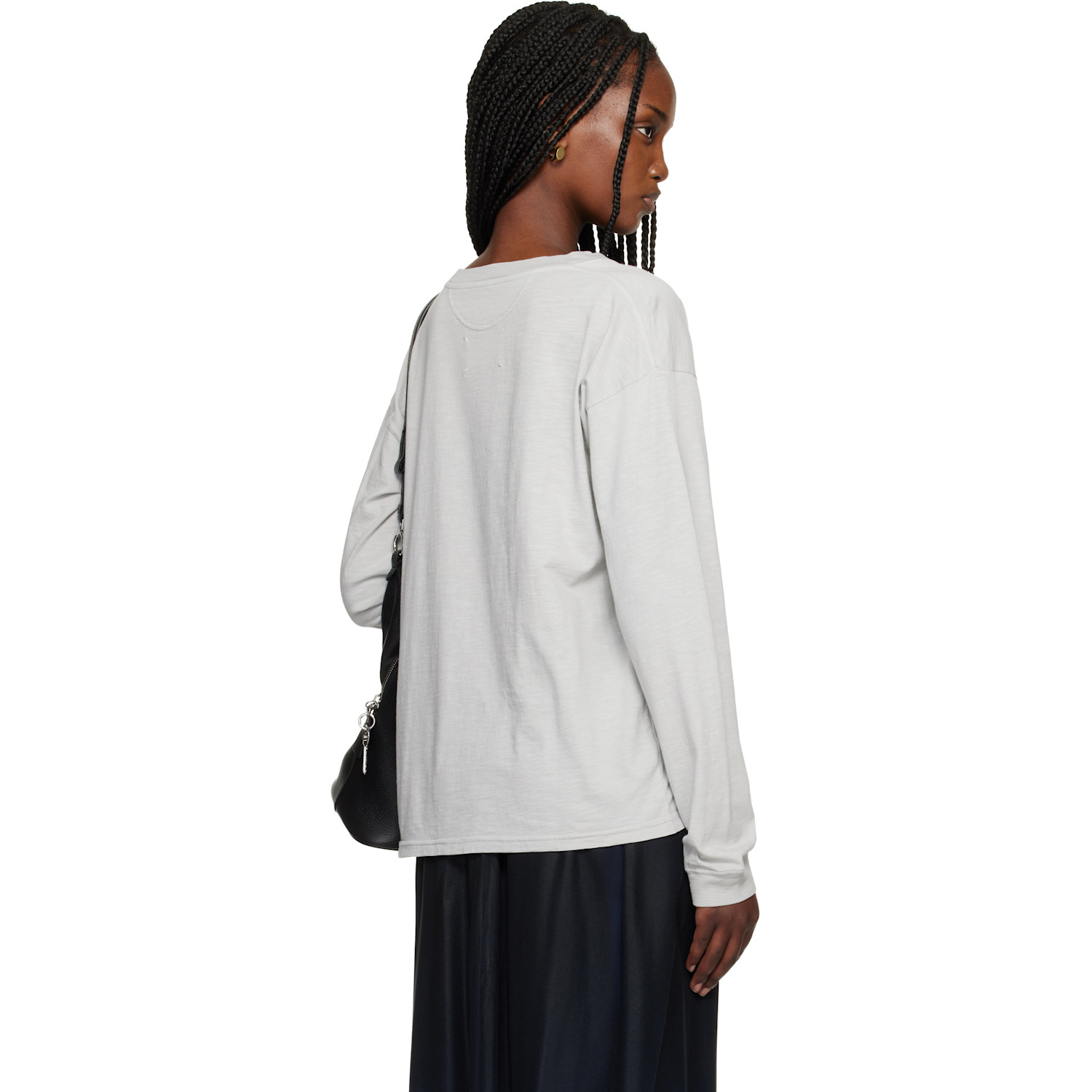  Maison Margiela Gray Numerical T-shirt 