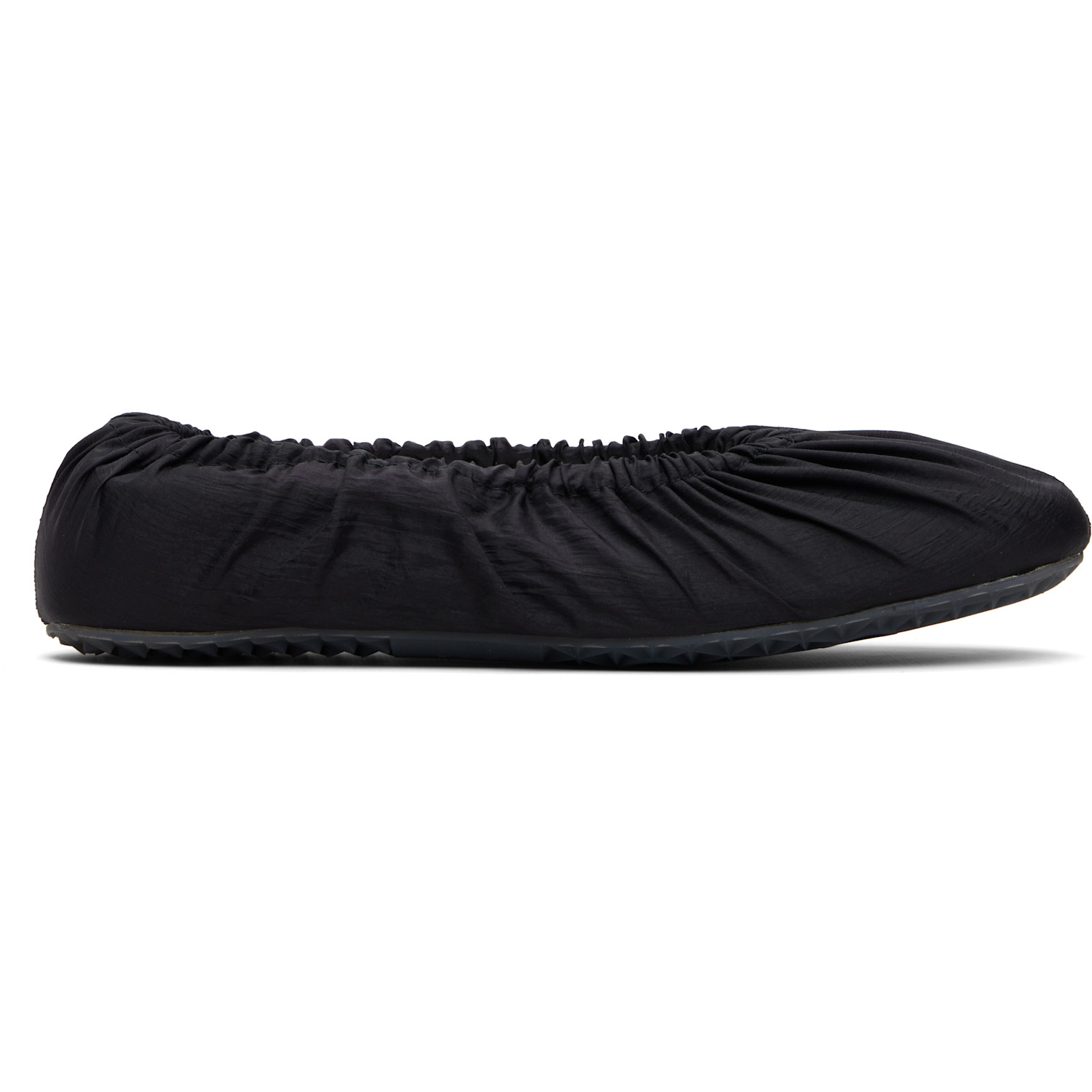 Maison Margiela Black Layered Ballerina Flats