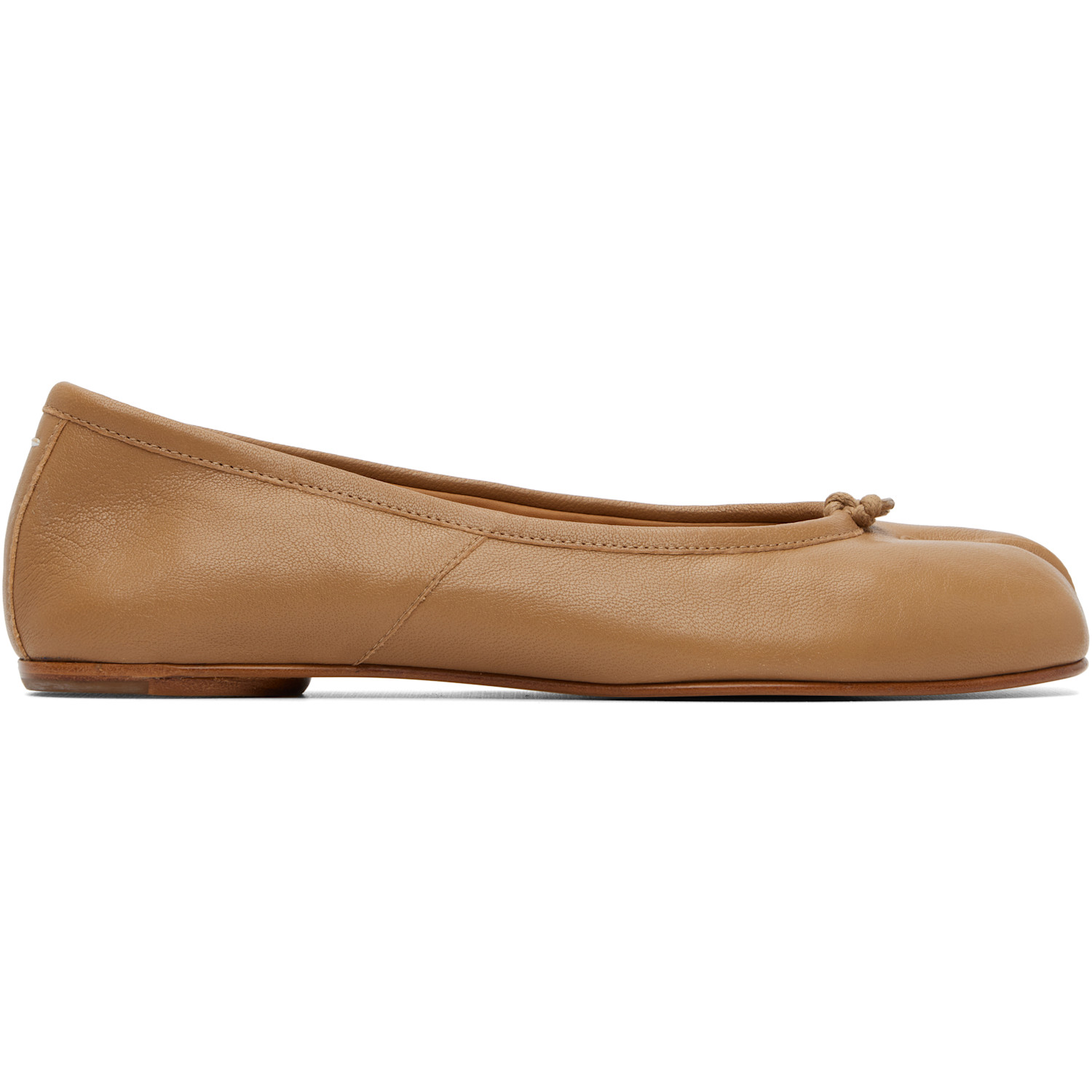 Maison Margiela Tan Tabi Ballerina Flats