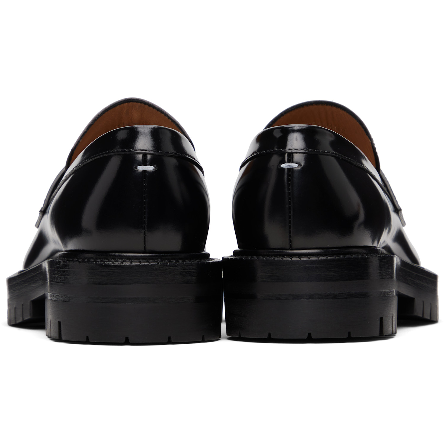  Maison Margiela Black Tabi Loafers 