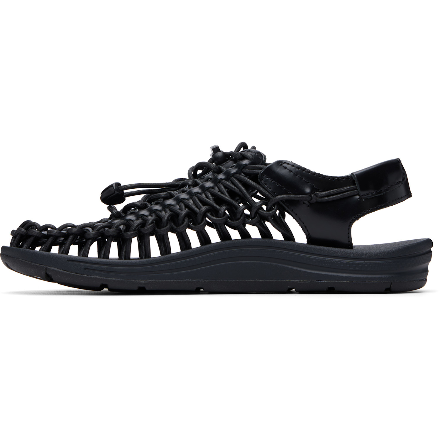  Keen Black Uneek Leather Sandals 