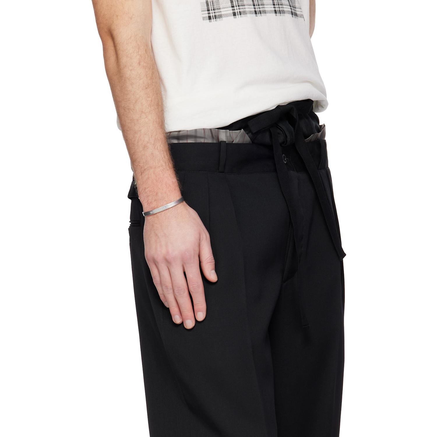  Maison Margiela Number Reference Cuff Bracelet 