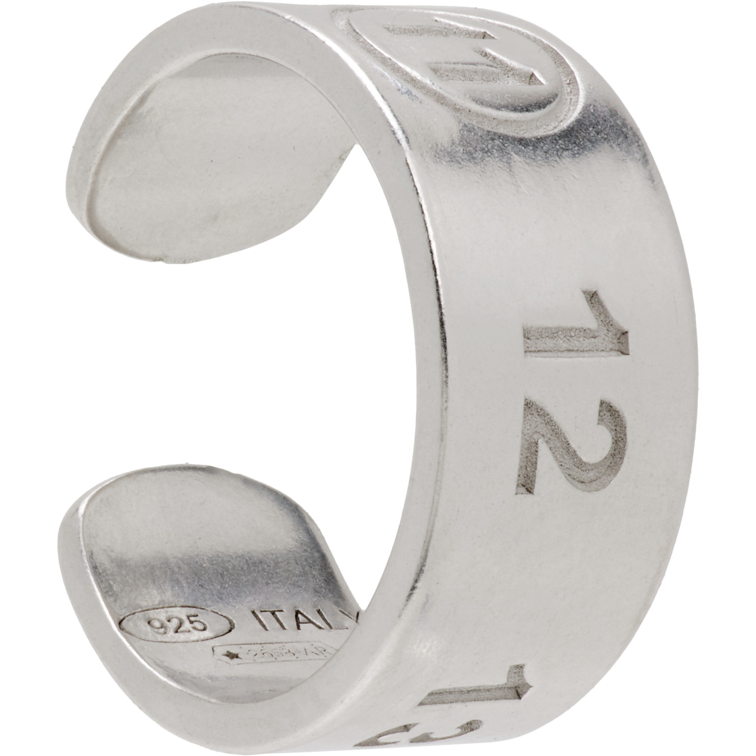  Maison Margiela Number Reference Ear Cuff 
