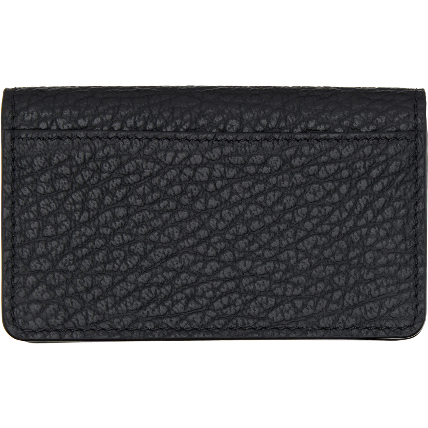  Maison Margiela Black Leather Card Holder 