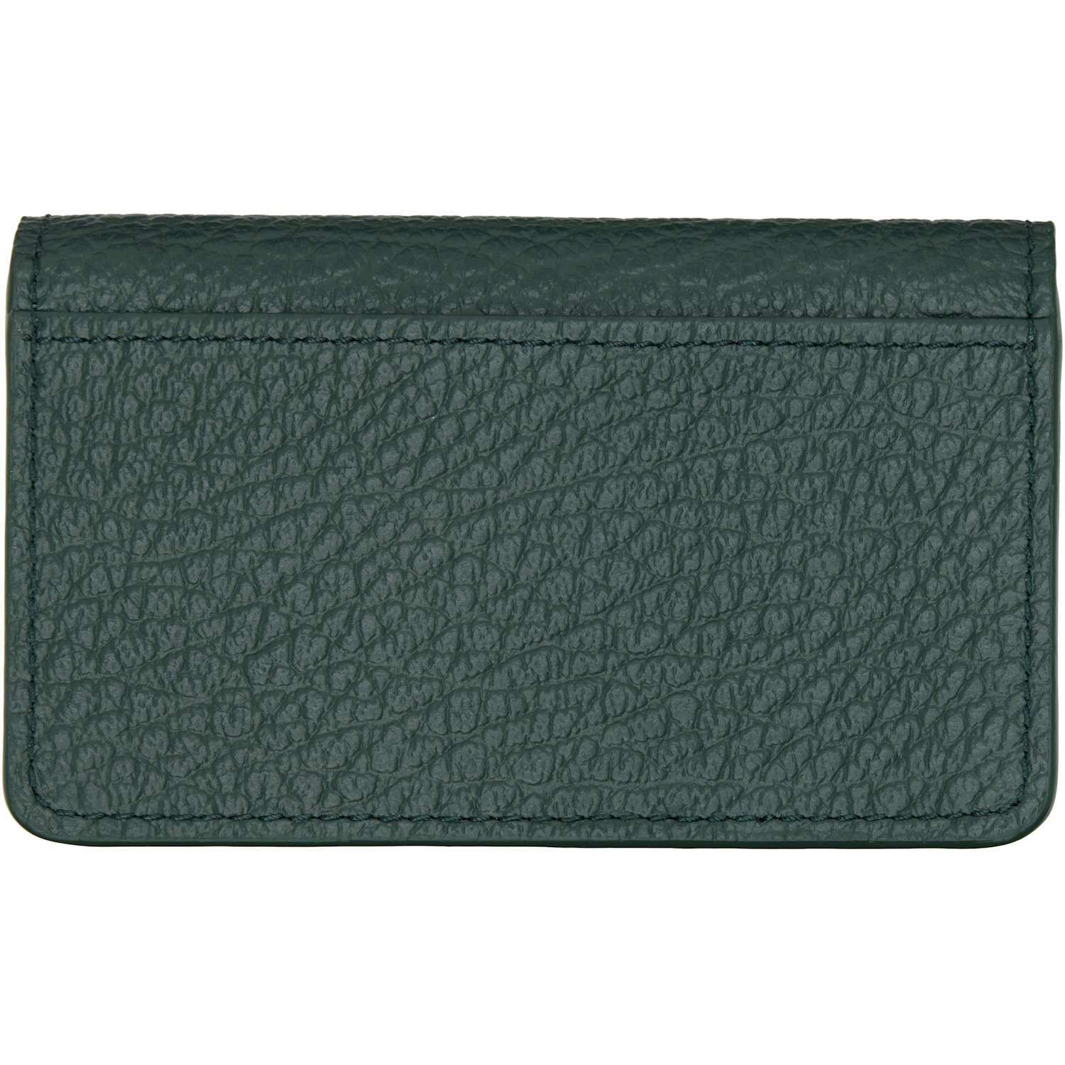  Maison Margiela Green Leather Card Holder 