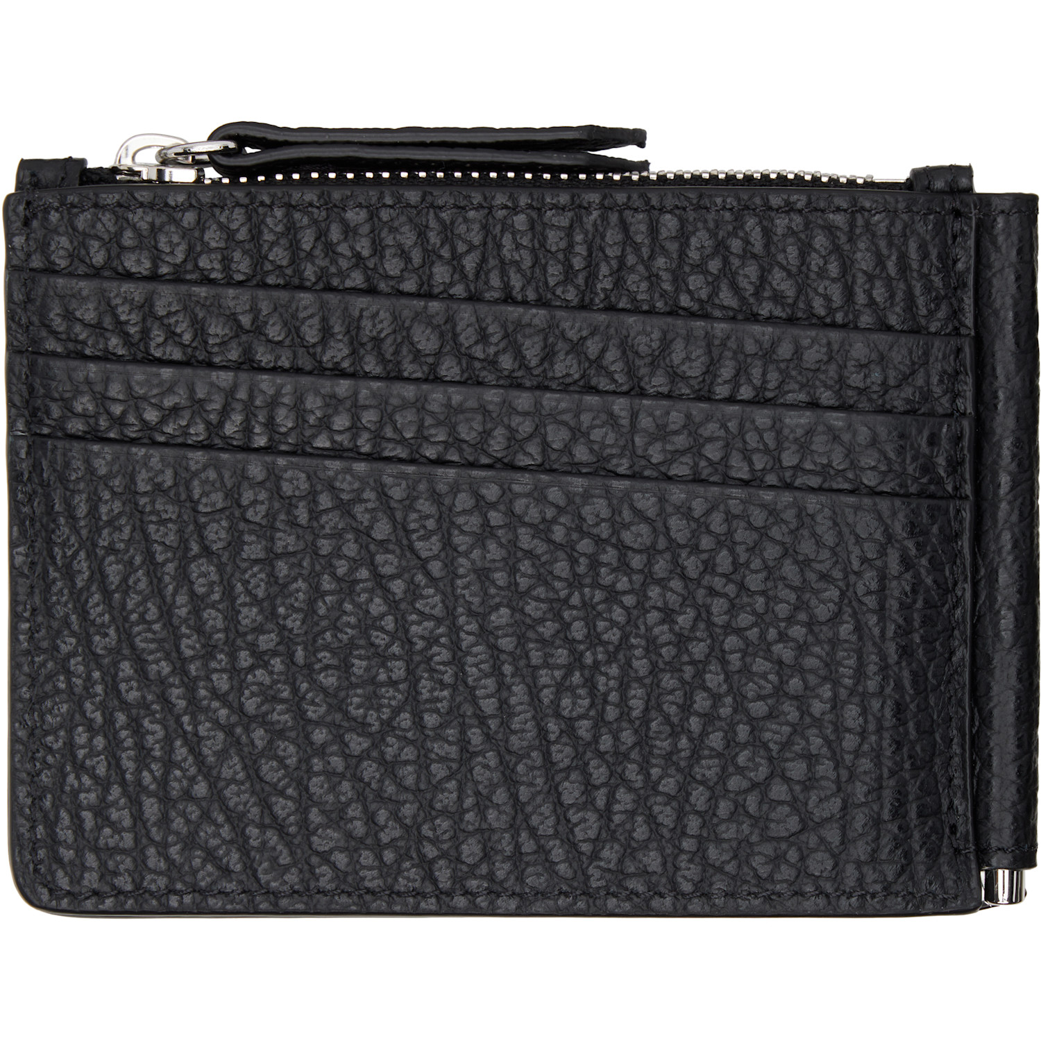  Maison Margiela Black Money Clip Wallet 