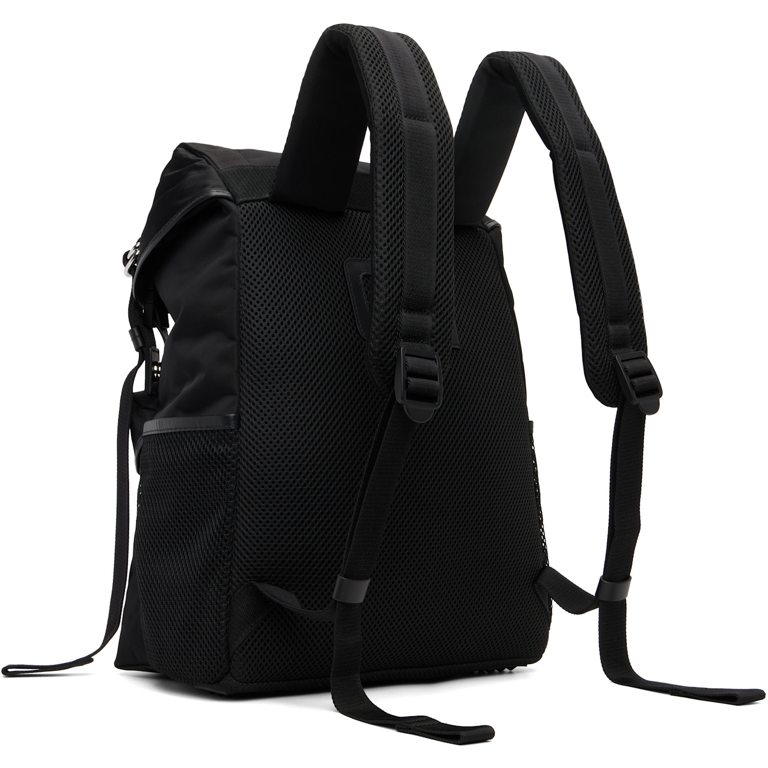  Maison Margiela Black High Tech Medium Backpack 