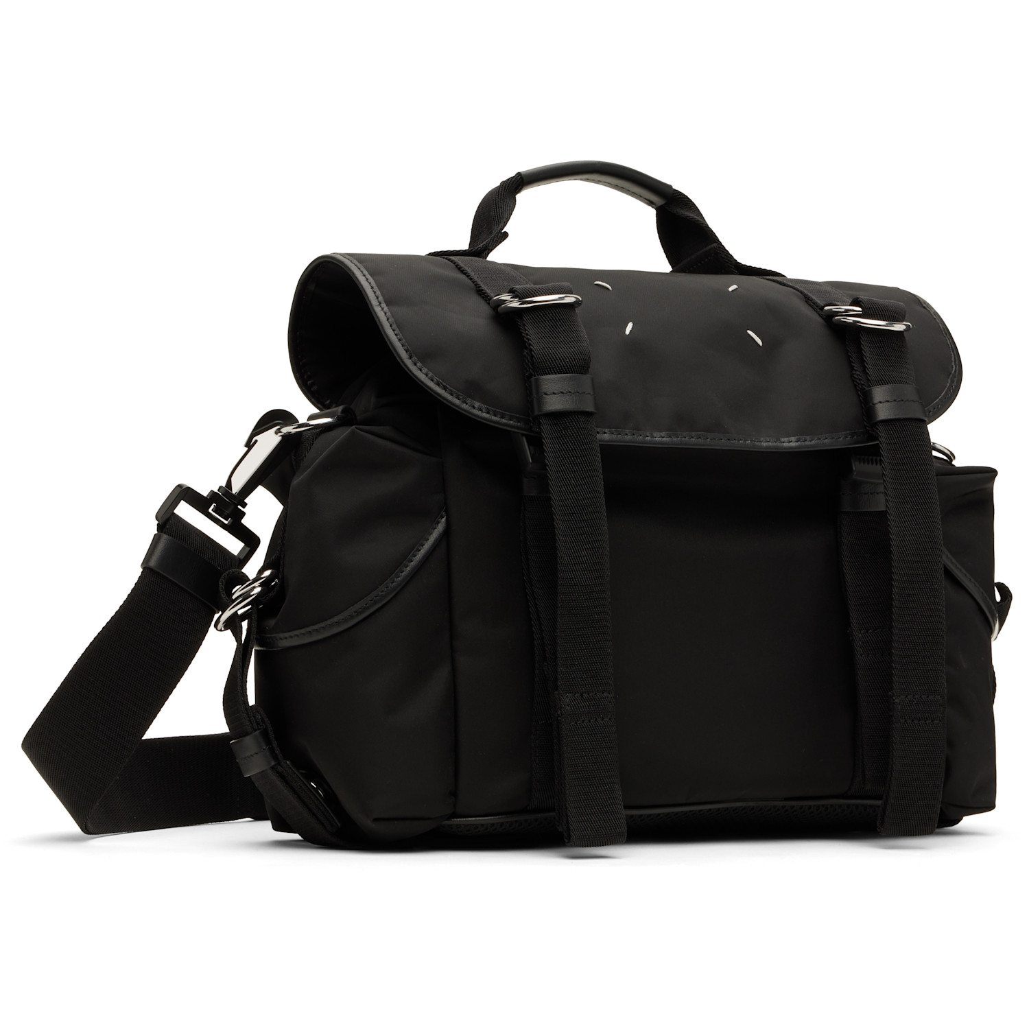  Maison Margiela Black High Tech Small Messenger Bag 