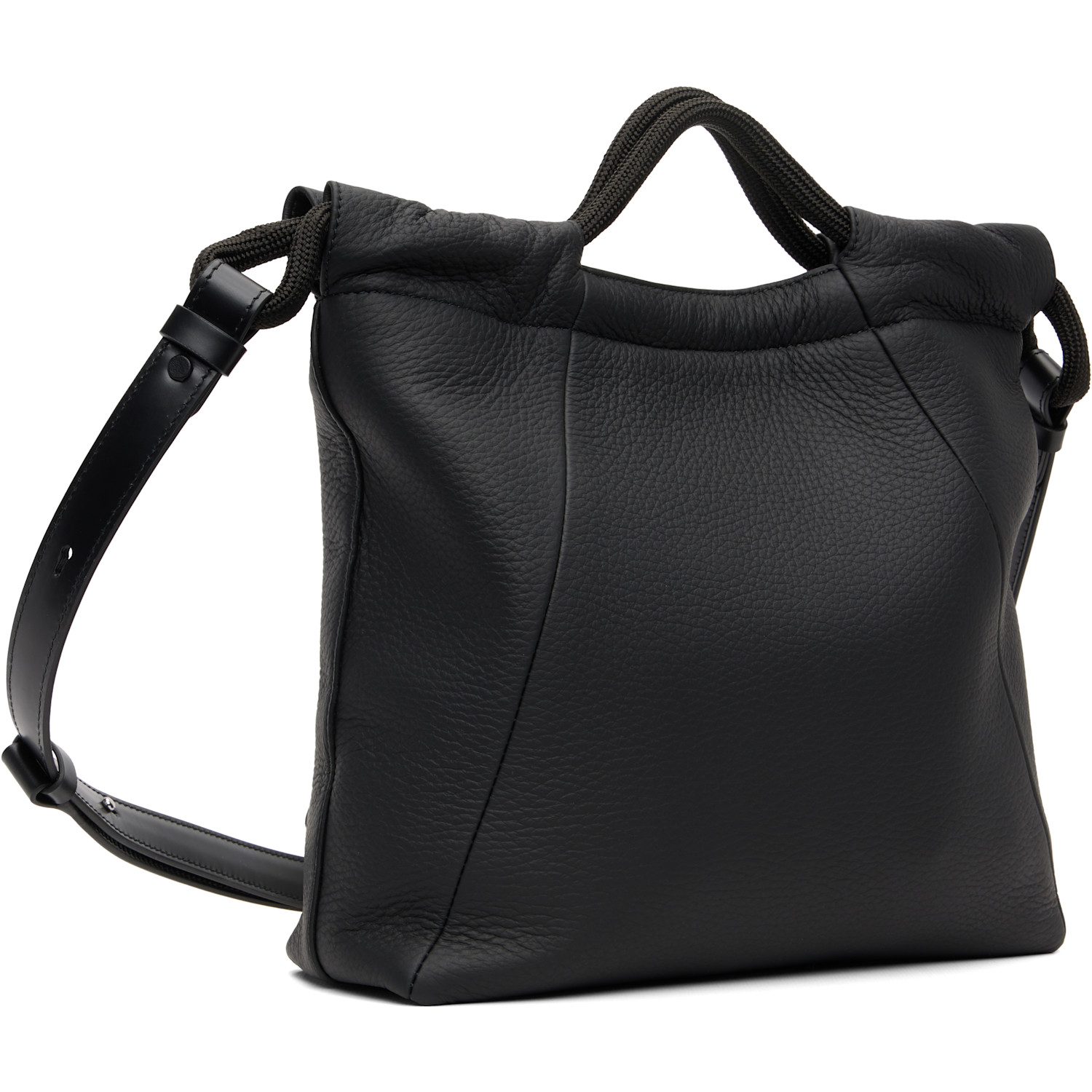  Maison Margiela Black Soft 5ac Drawstring Small Bag 