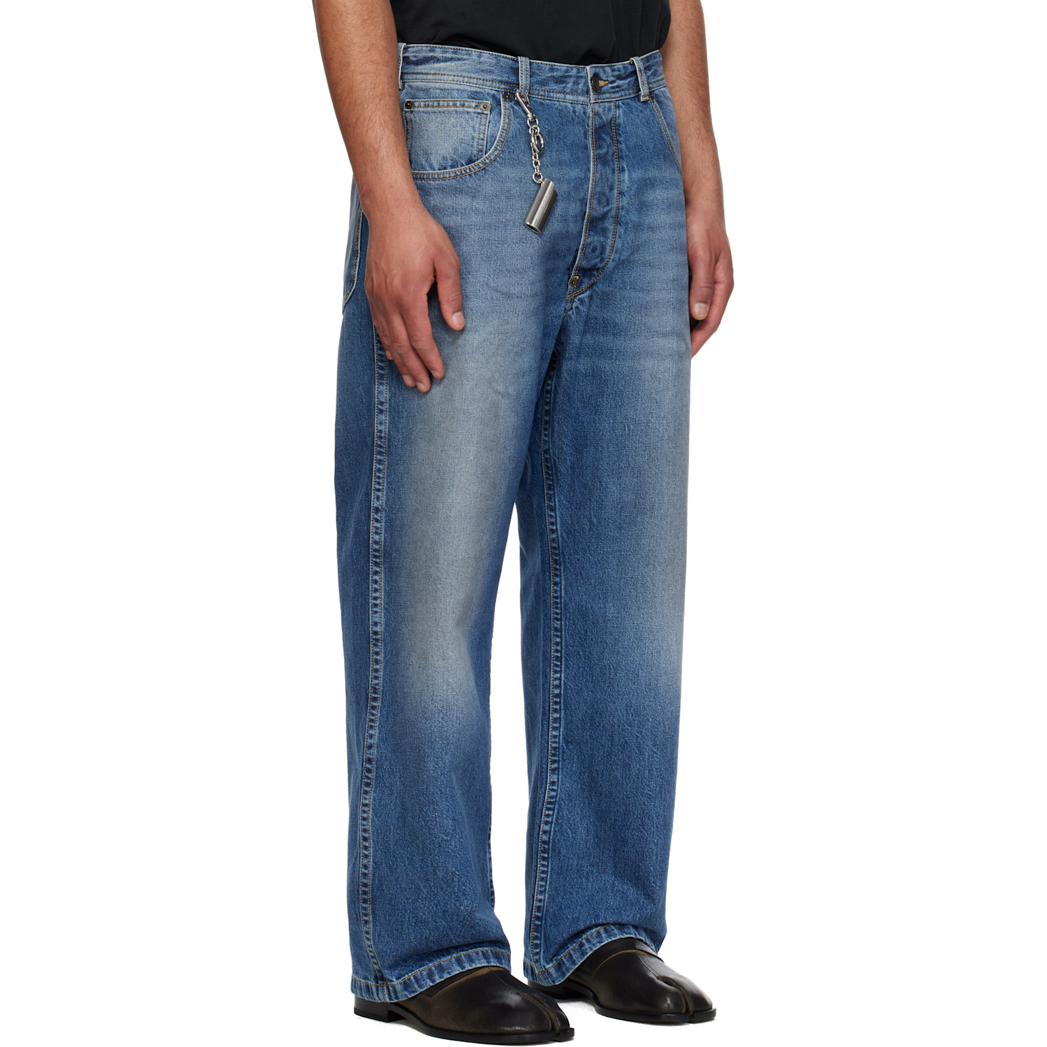  Maison Margiela Blue Faded Jeans 