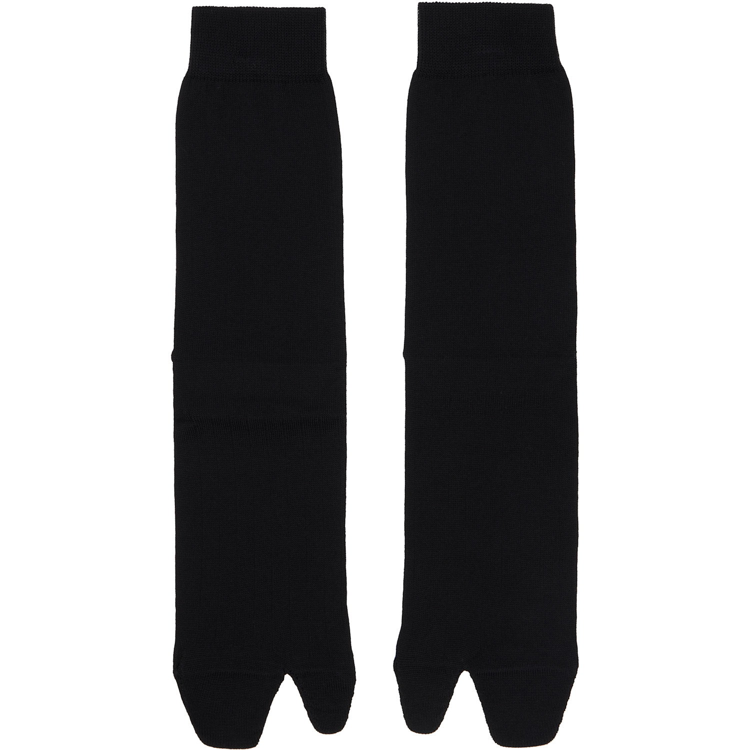 Maison Margiela Black Tabi Socks