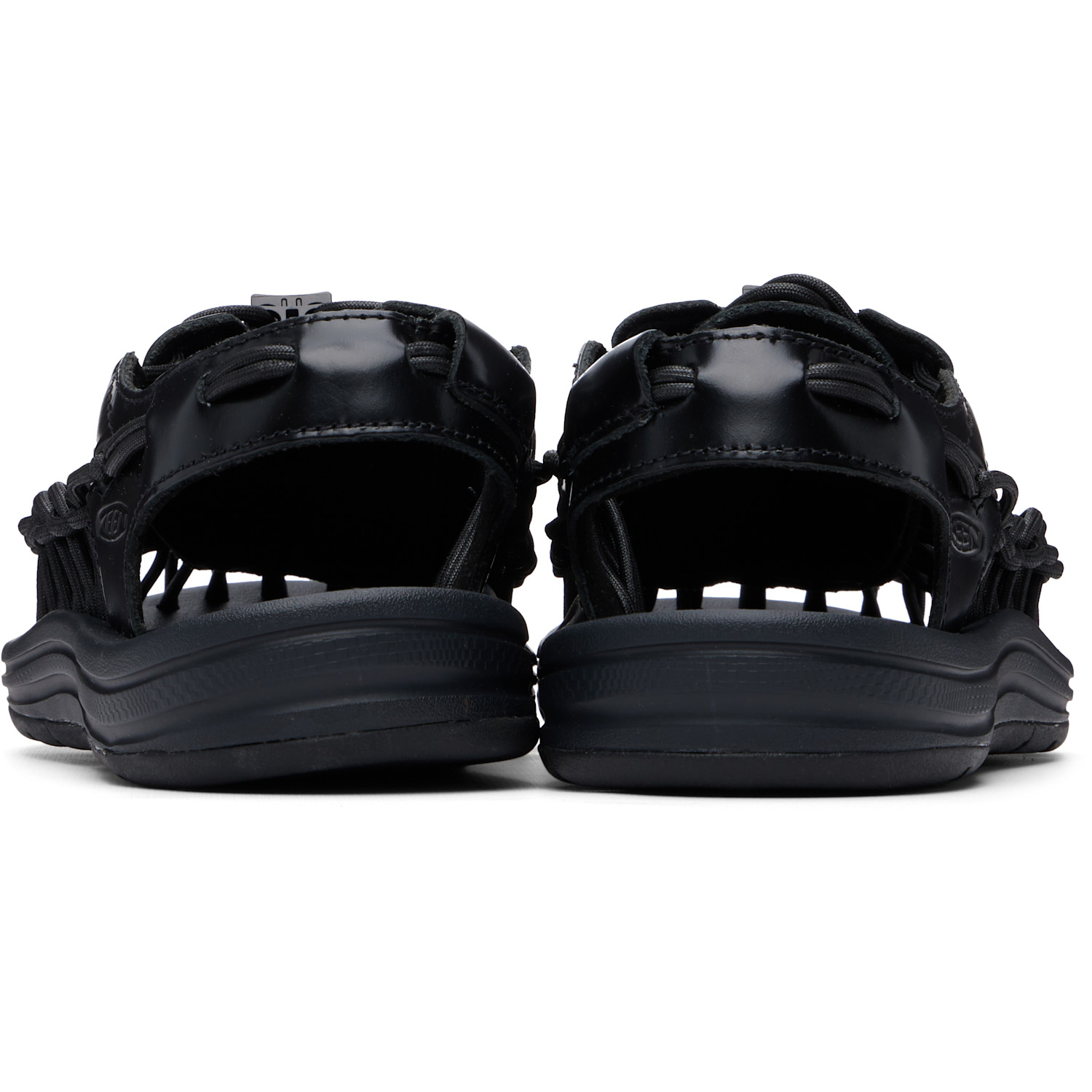  Keen Black Uneek Leather Sandals 