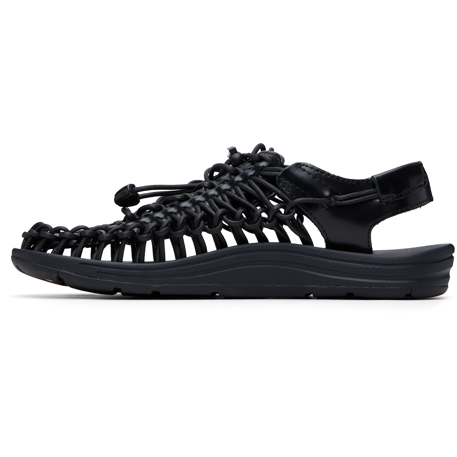  Keen Black Uneek Leather Sandals 