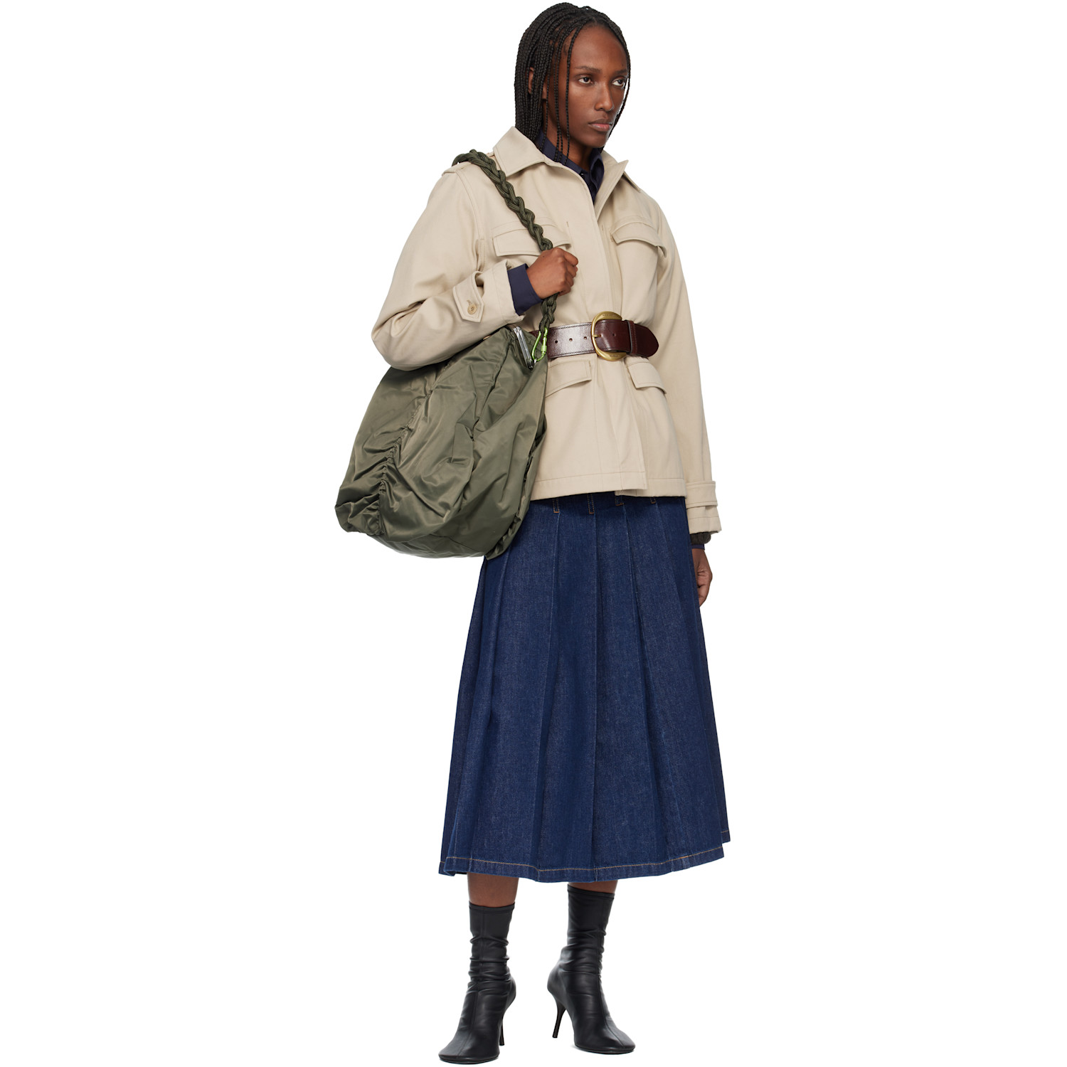  Weekend Max Mara Brown Wkalaccato Belt 