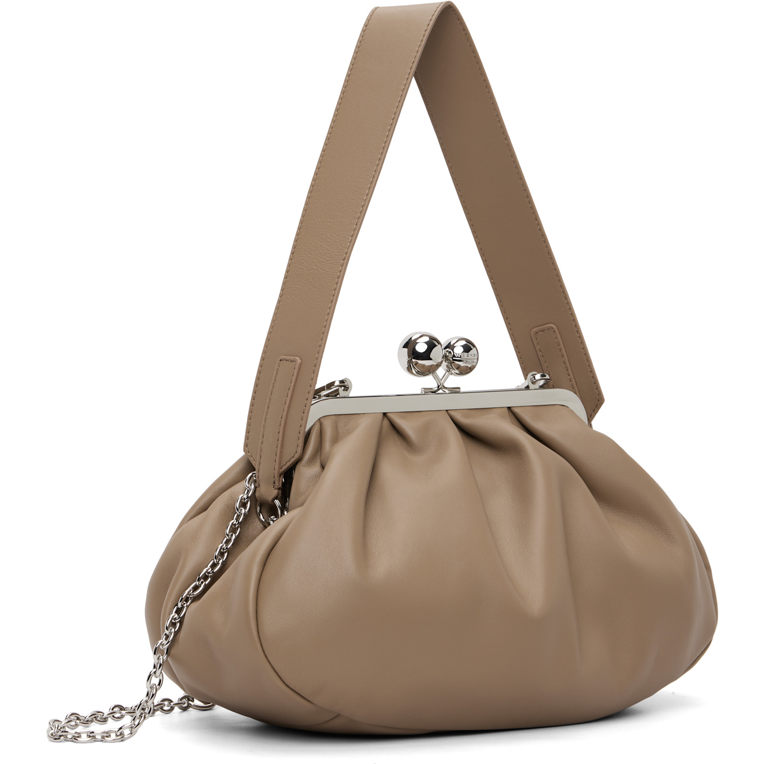  Weekend Max Mara Taupe Cubico Bag 
