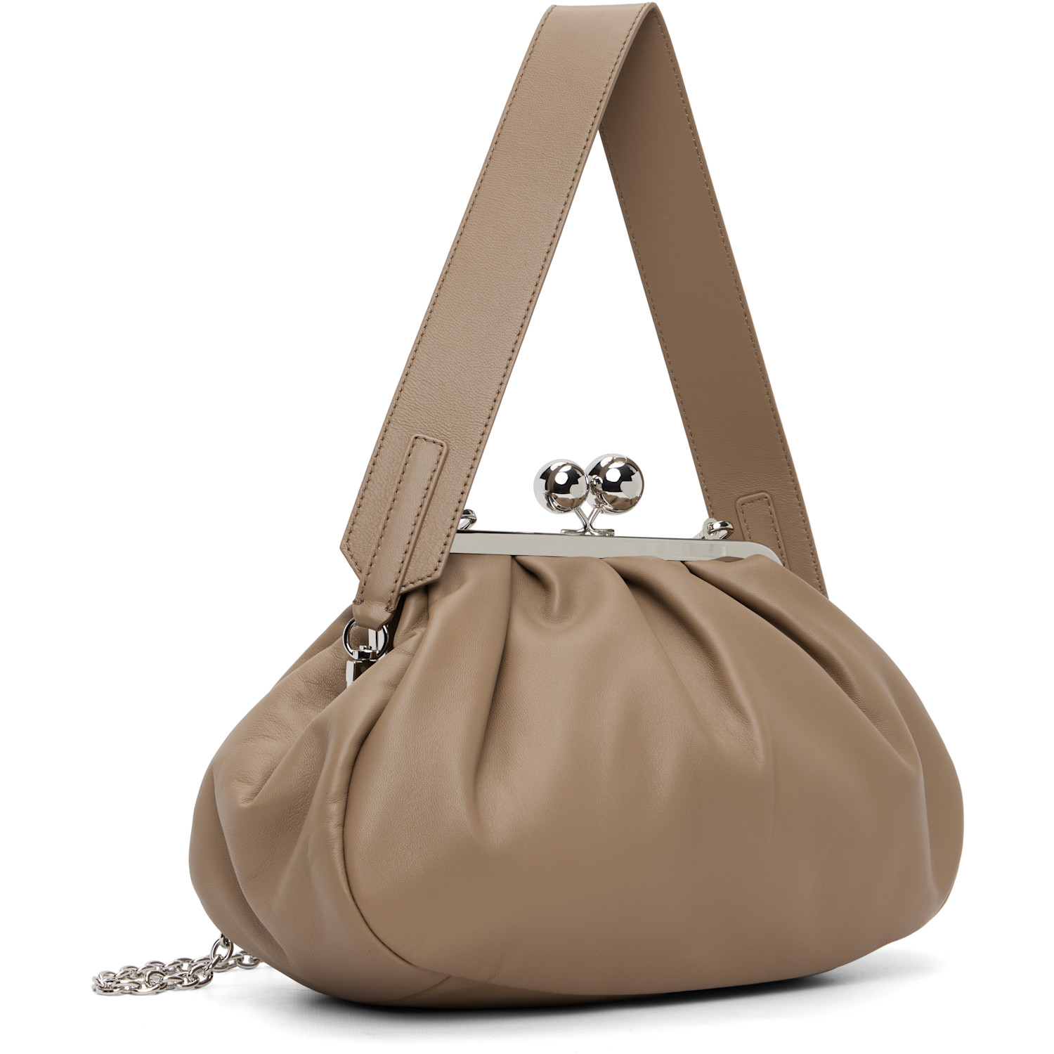  Weekend Max Mara Taupe Cubico Bag 