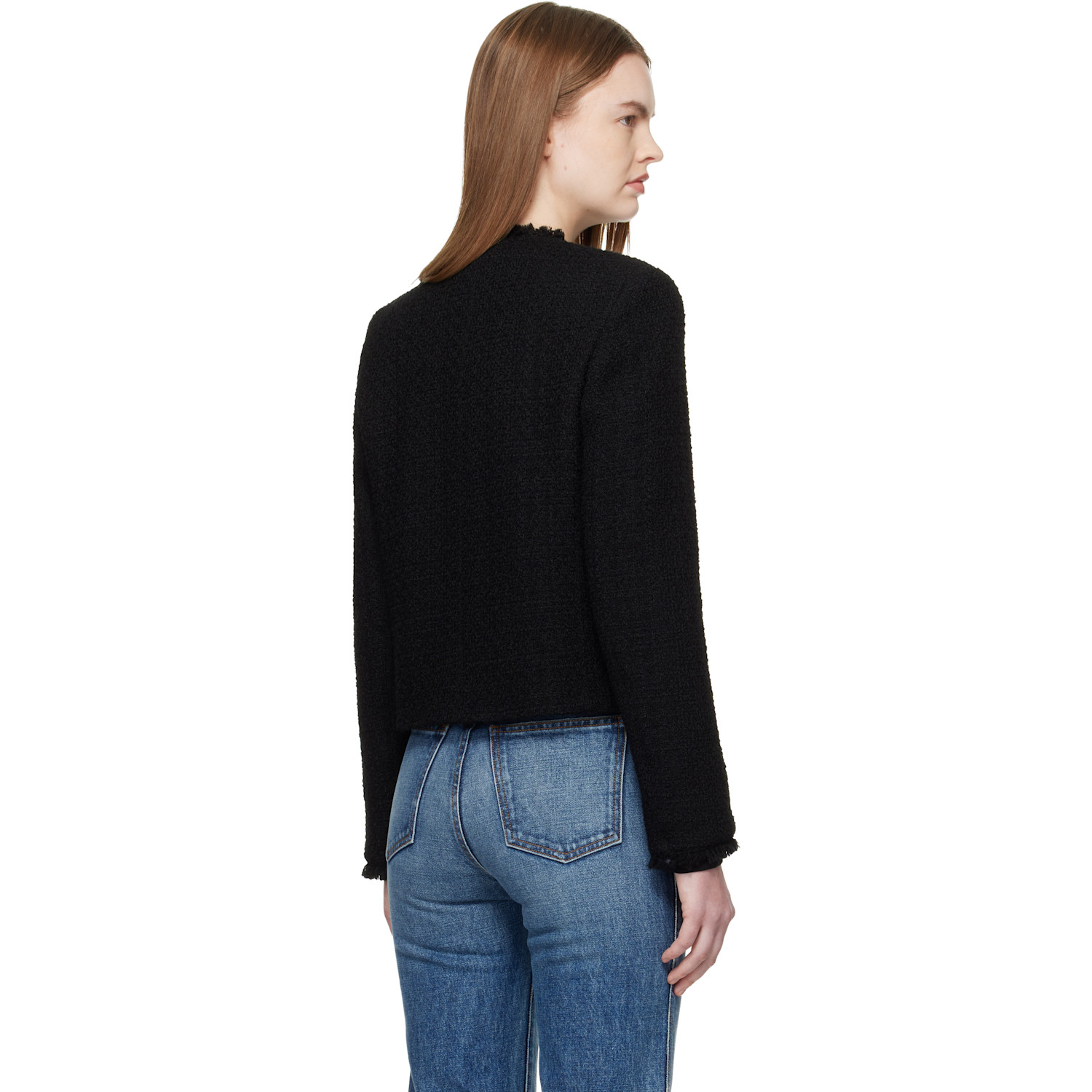  Weekend Max Mara Black Agami Jacket 