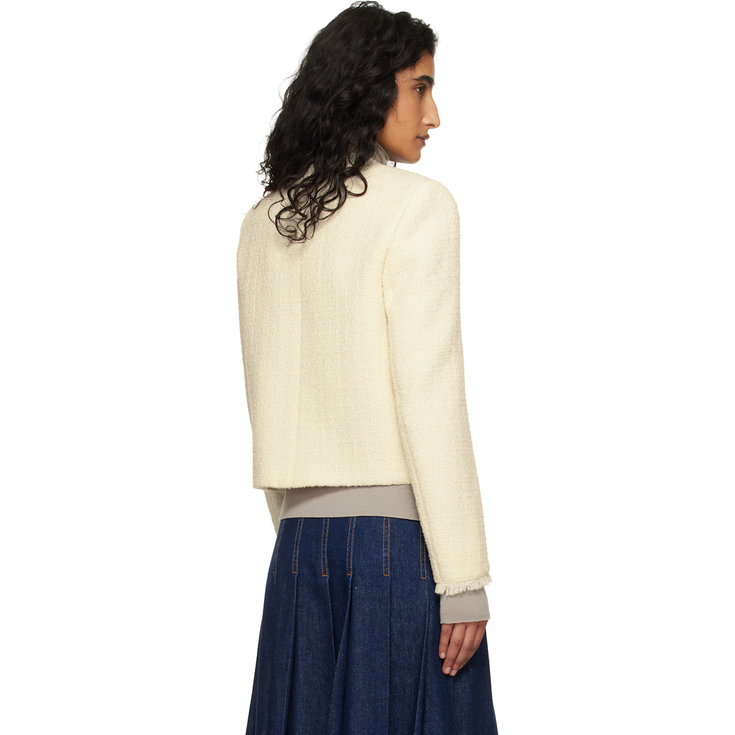  Weekend Max Mara Off-white Wkdagami Jacket 