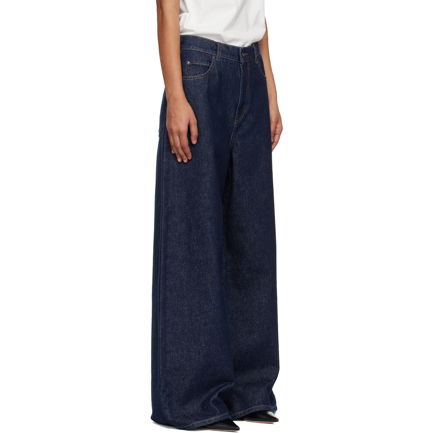  Weekend Max Mara Navy Wkdtabella Jeans 