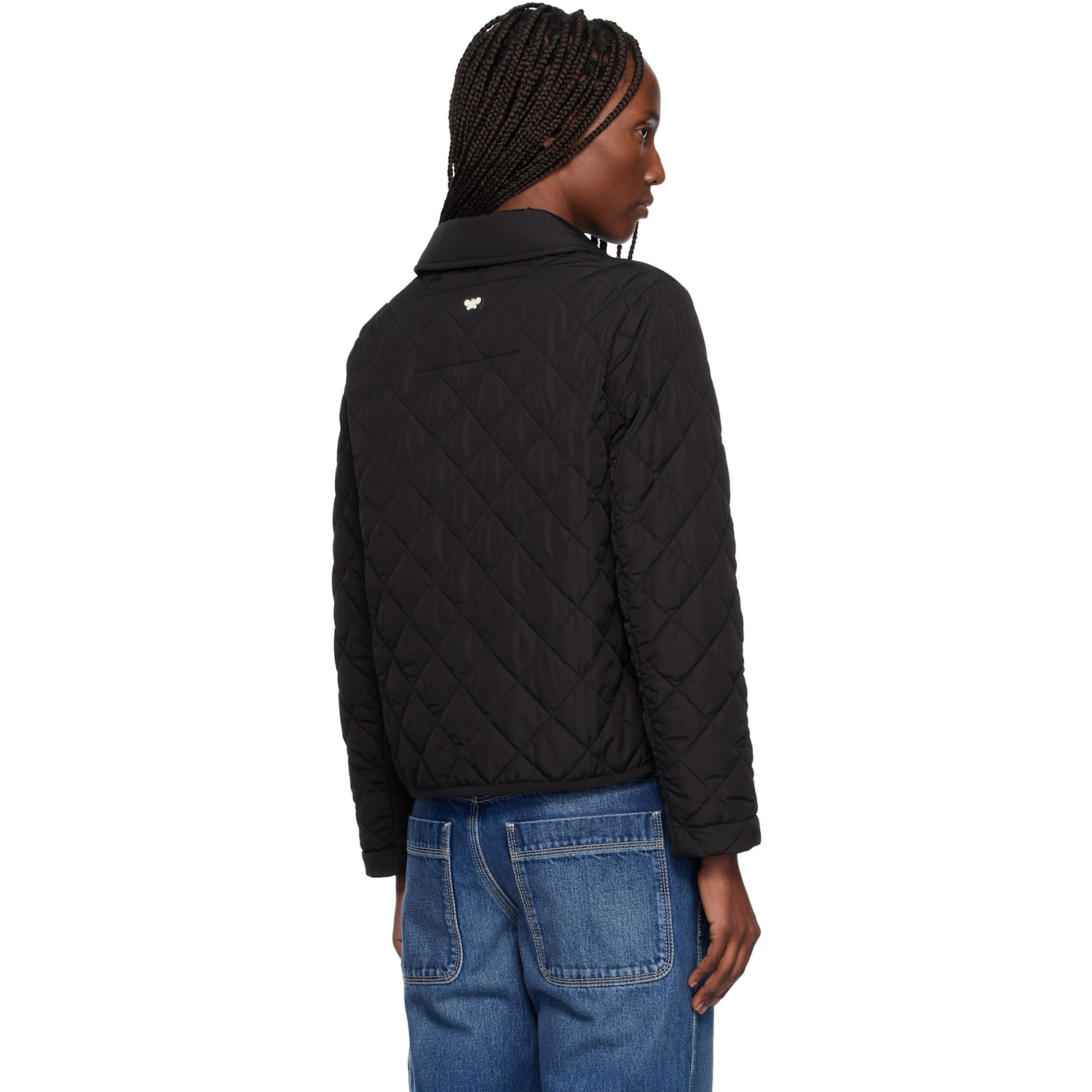  Weekend Max Mara Black Quilted Jacket 