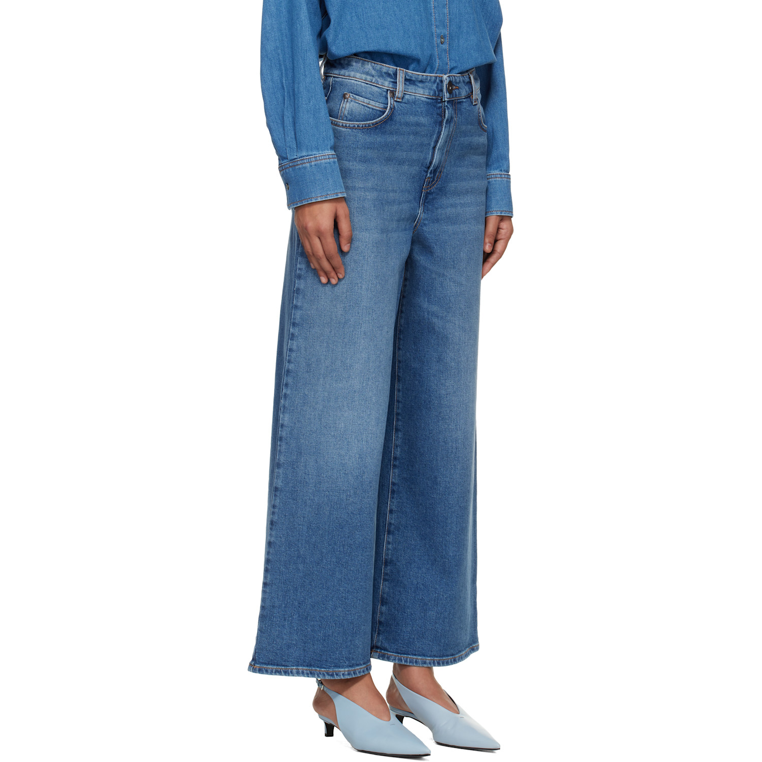  Weekend Max Mara Blue Pulvino Jeans 