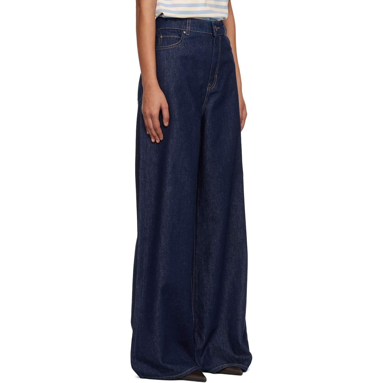  Weekend Max Mara Navy Wkdvega Jeans 