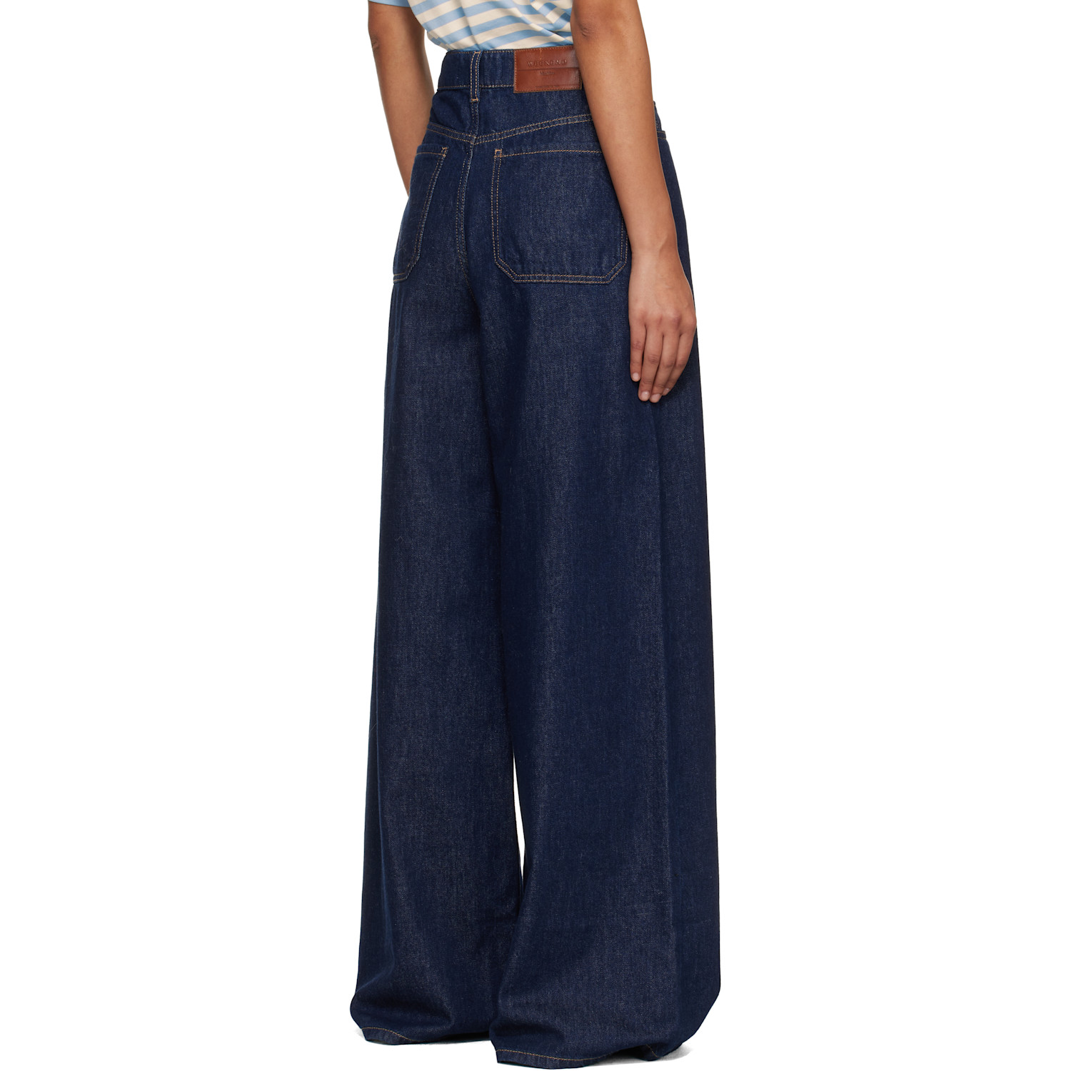  Weekend Max Mara Navy Wkdvega Jeans 