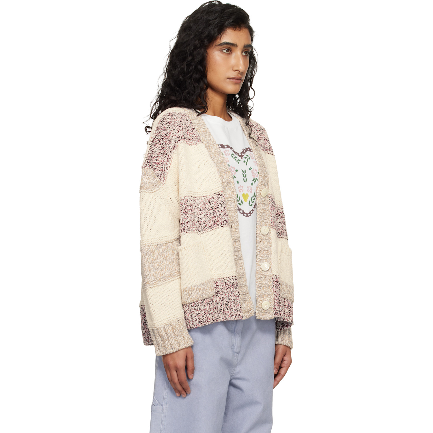  Weekend Max Mara Off-white Wkdtritone Cardigan 