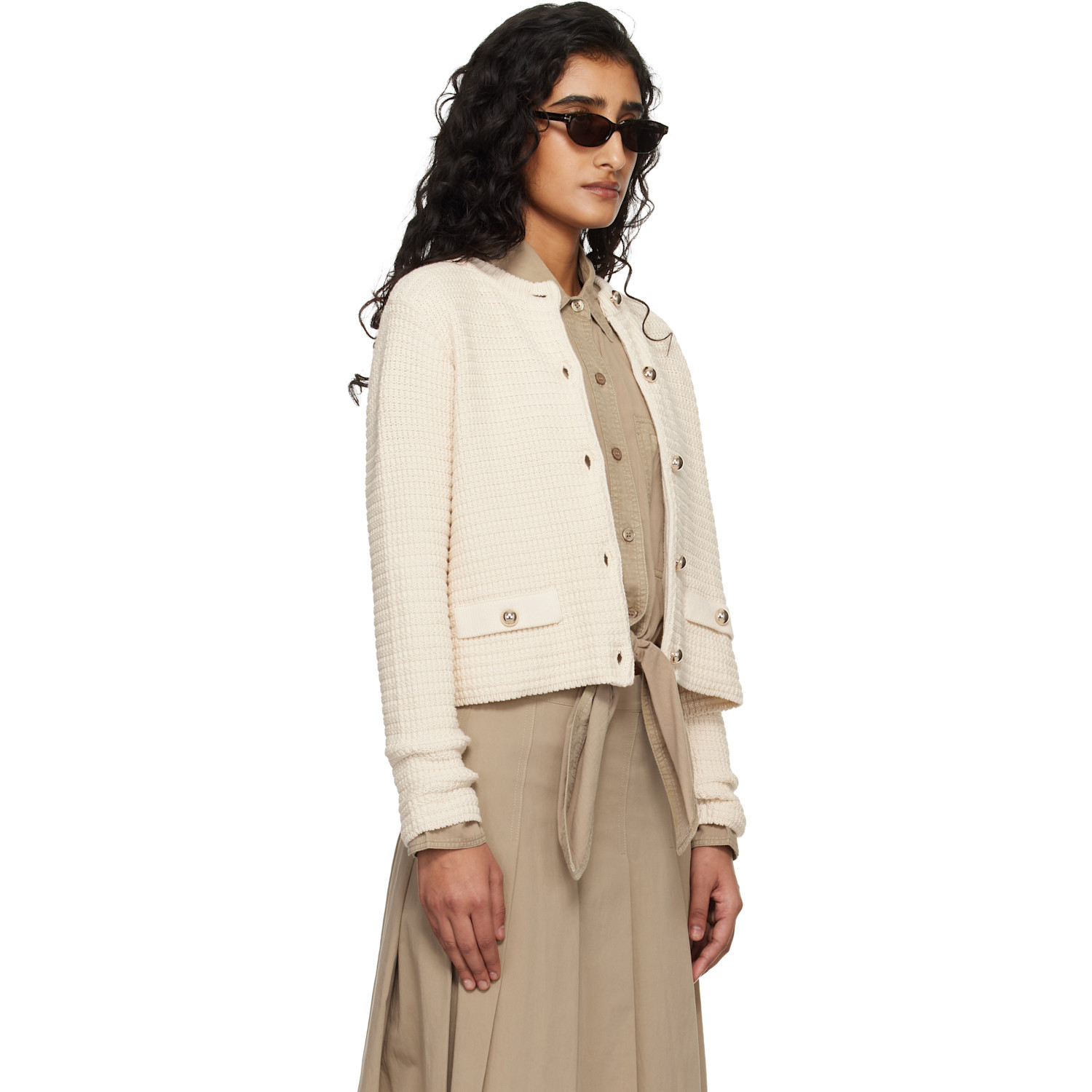  Weekend Max Mara Off-white Vodka Cardigan 