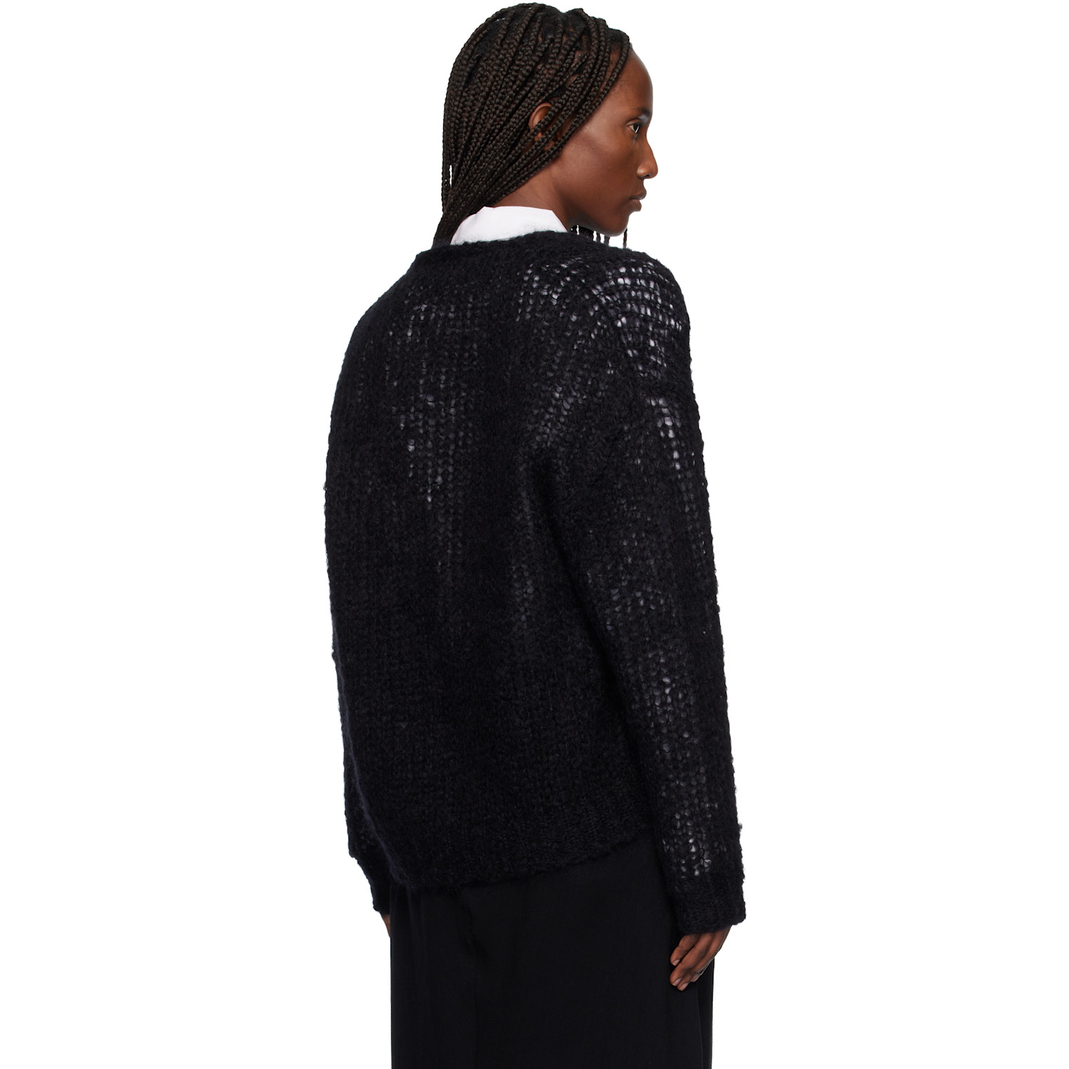  Weekend Max Mara Black Danza Cardigan 