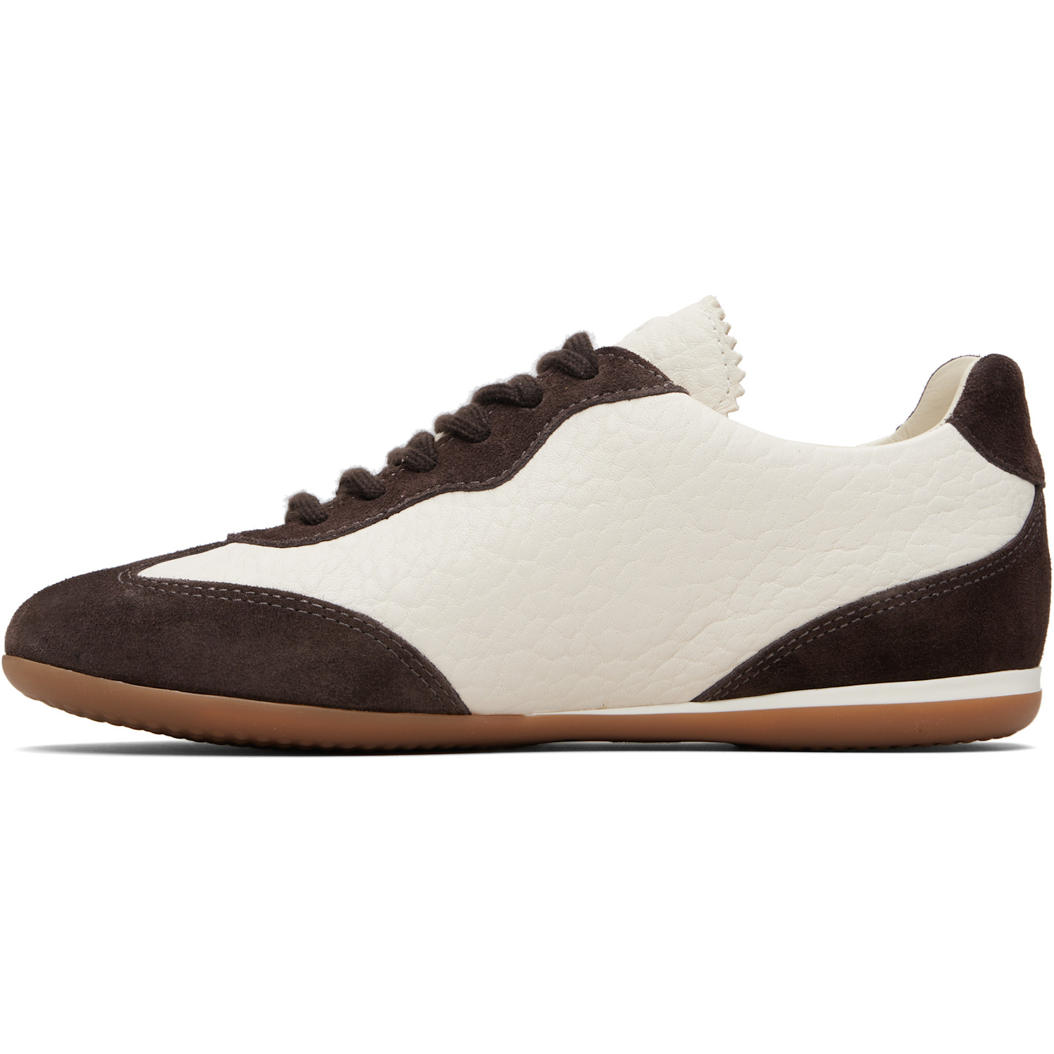  Weekend Max Mara White & Brown Wkalancia Sneakers 