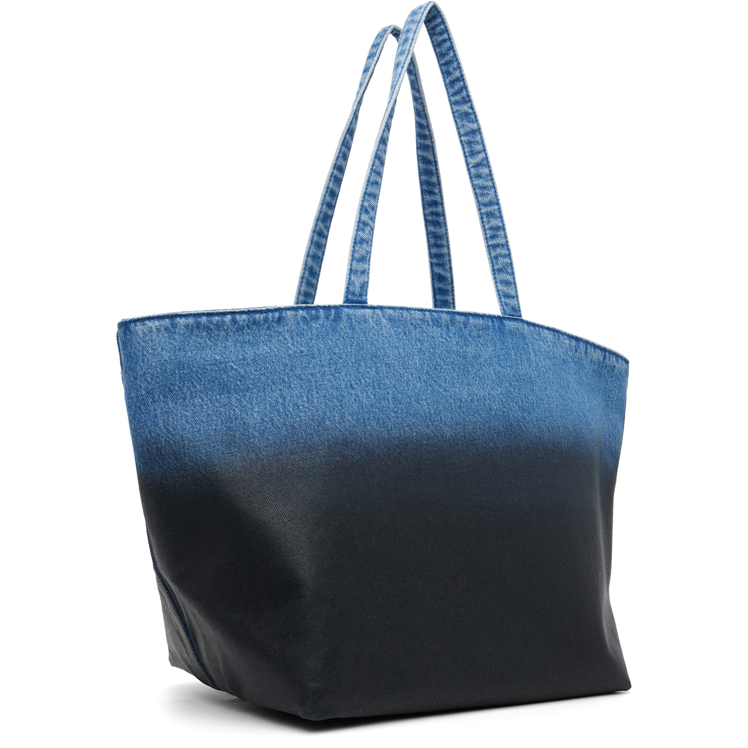  Alexander Wang Blue Denim Punch Large Tote 