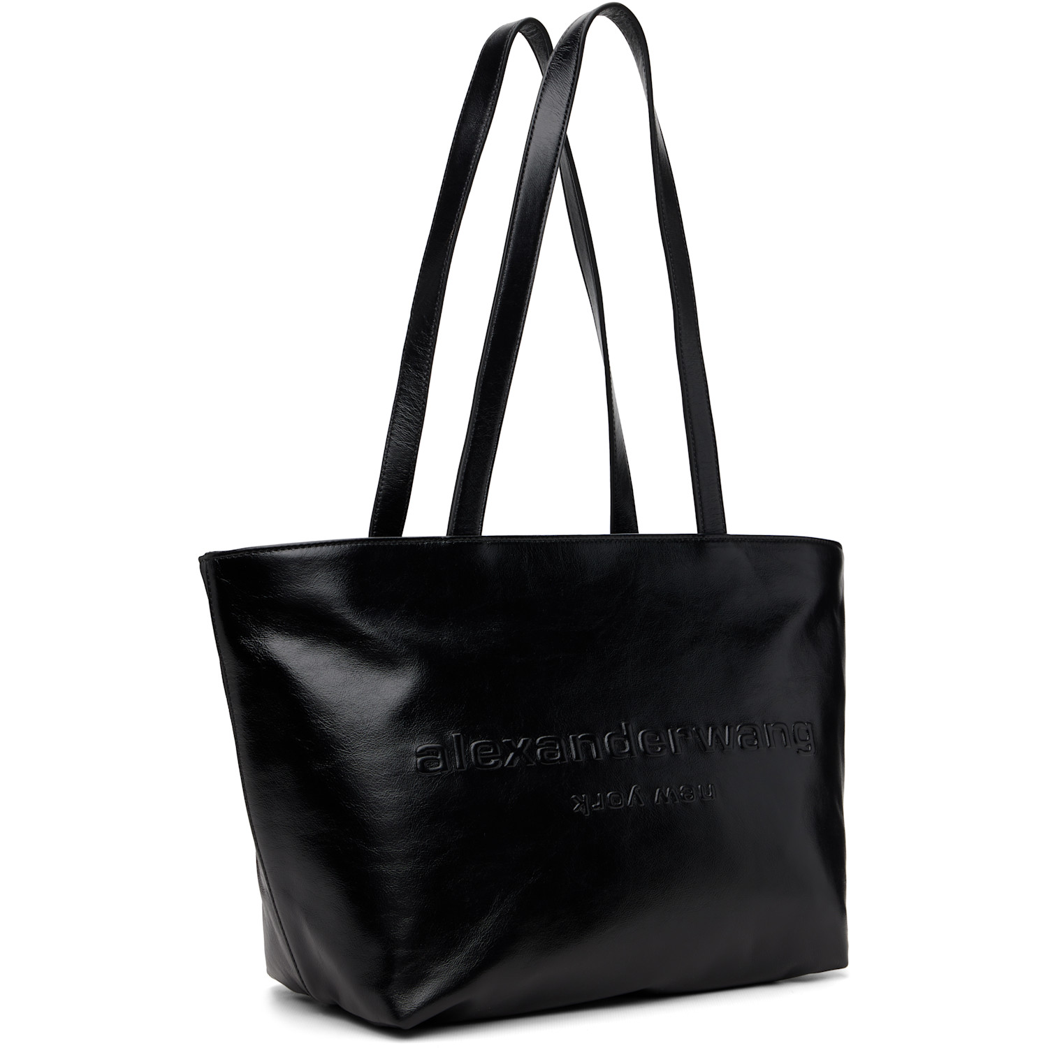  Alexander Wang Black Punch Medium Tote 