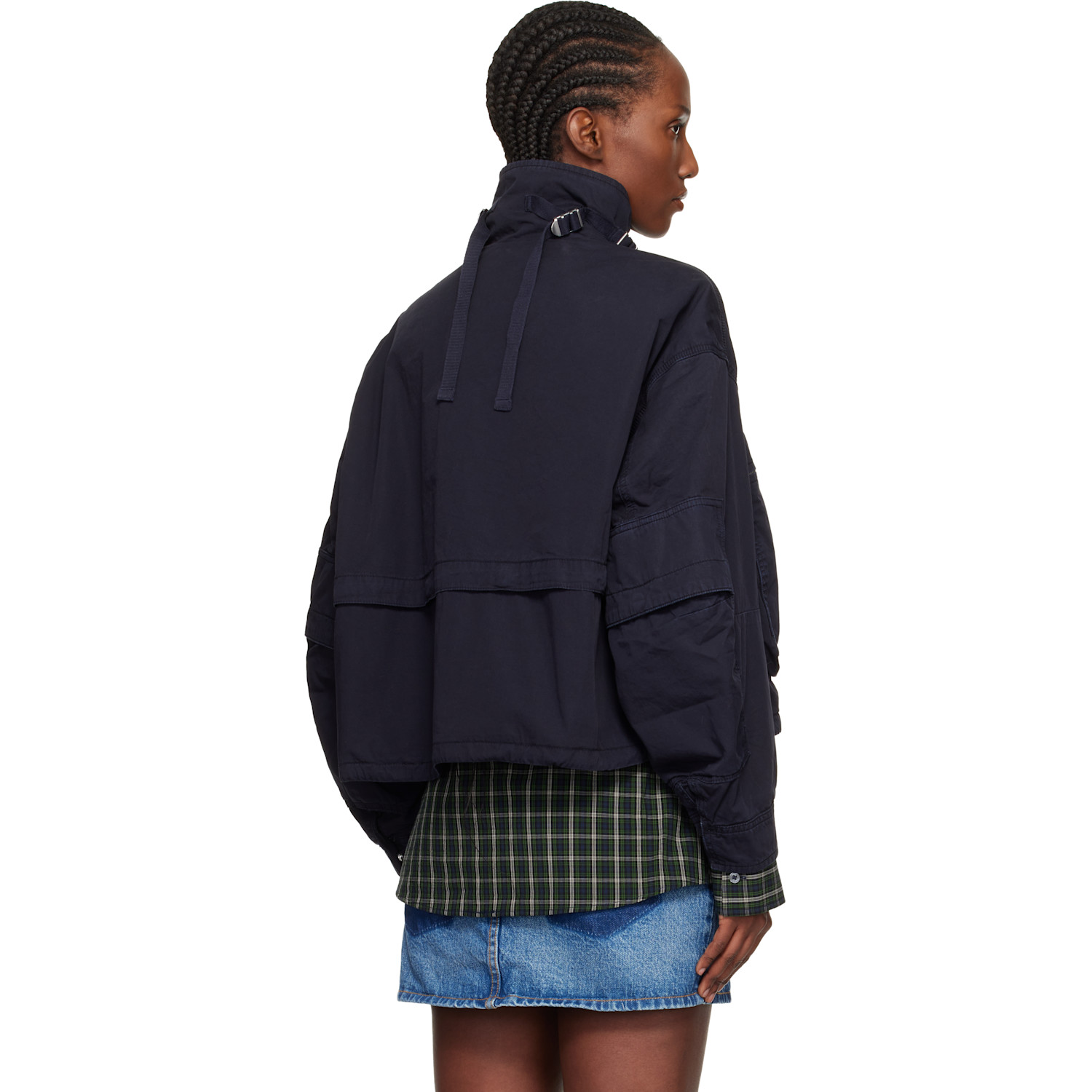  Alexander Wang Black Articulated Cargo Jacket 
