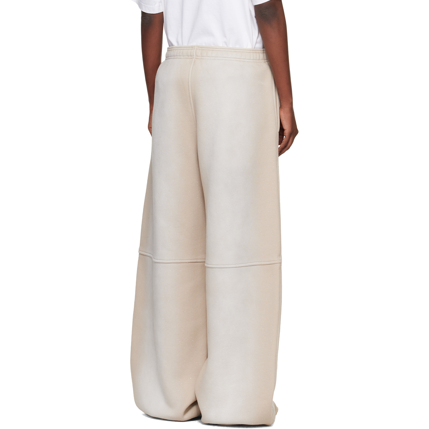 Alexander Wang Gray Crystal Washed Terry Sweatpants 