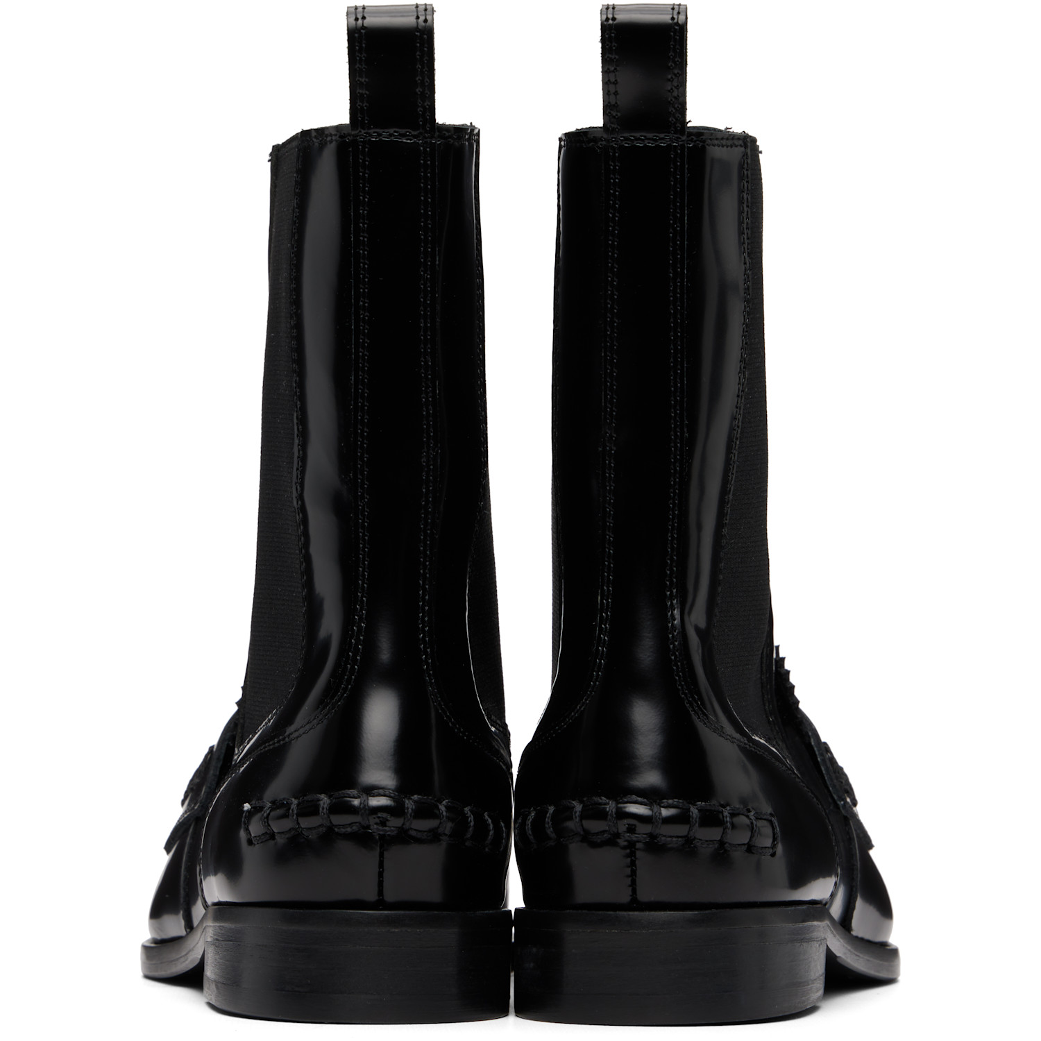  Alexander Wang Black Carter Ankle Boots 