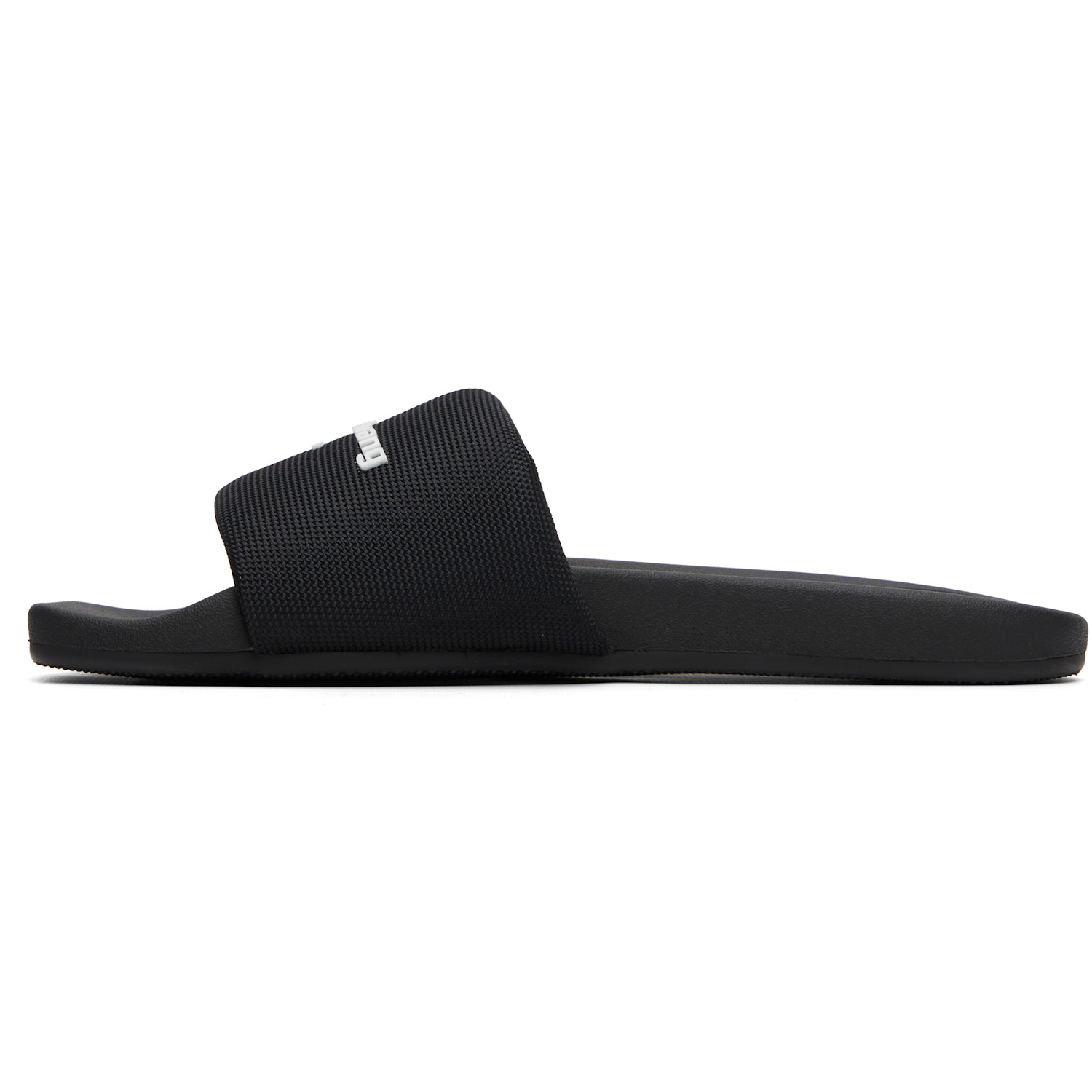  Alexander Wang Black 'aw' Pool Slides 
