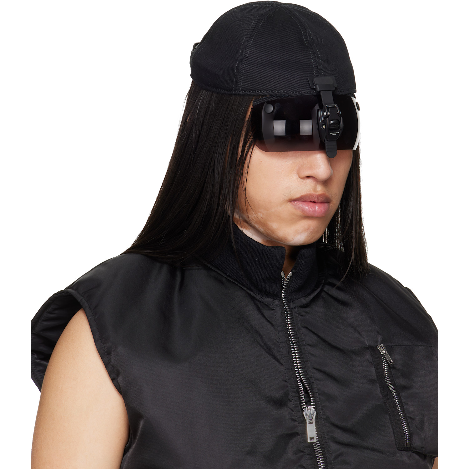  Innerraum Black Object C12 Visor Baseball Cap 